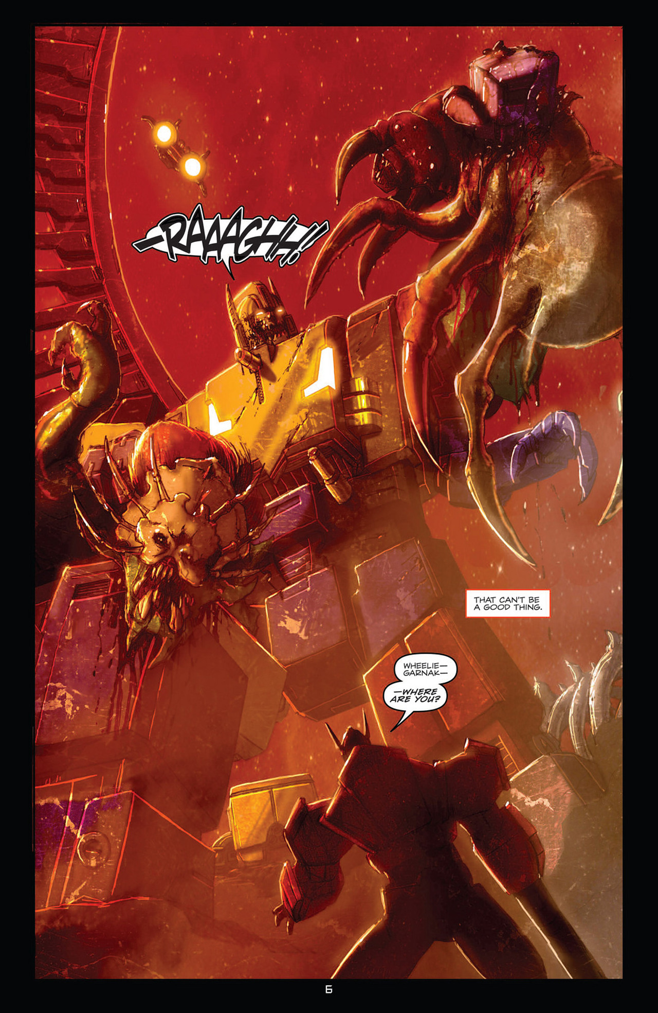 Read online Transformers: Robots In Disguise (2012) comic -  Issue #10 - 9