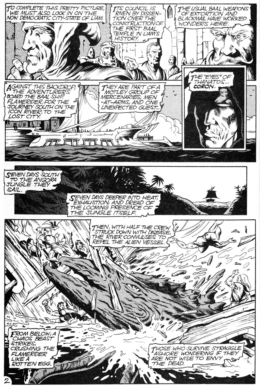 Read online Adventurers (1989) comic -  Issue #1 - 4