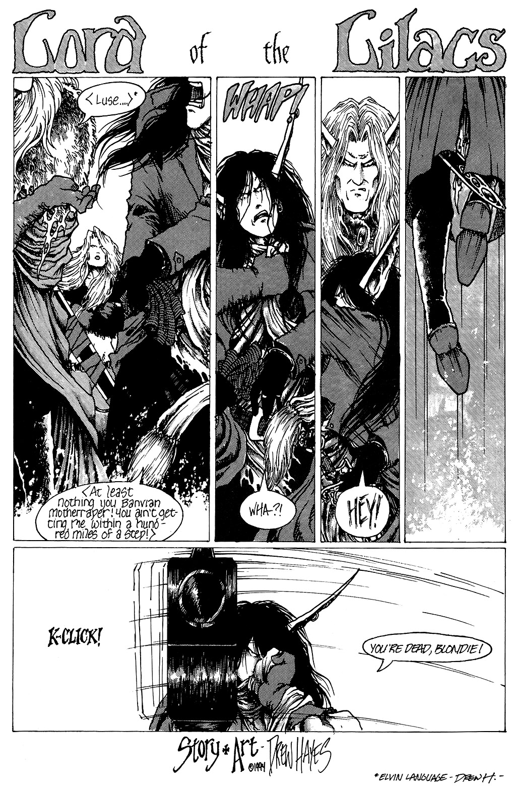 Read online Poison Elves (1993) comic -  Issue #20 - 4