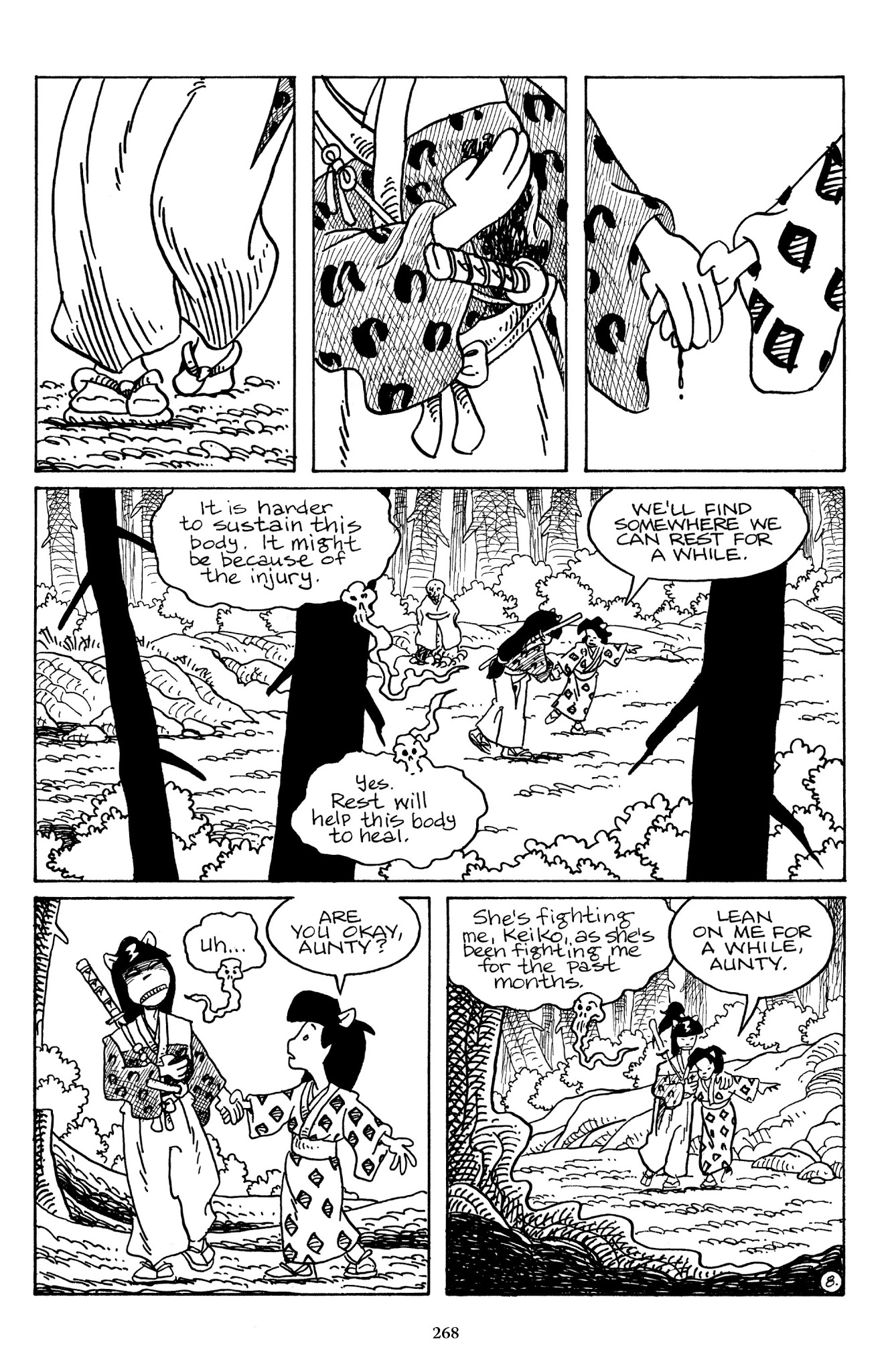 Read online The Usagi Yojimbo Saga comic -  Issue # TPB 6 - 266
