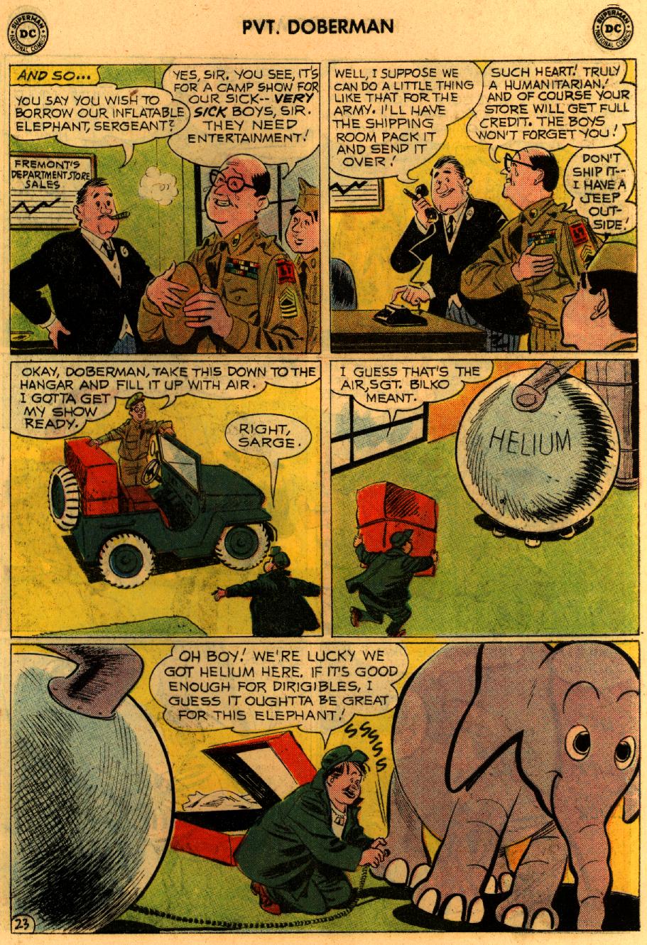 Read online Sgt. Bilko's Pvt. Doberman comic -  Issue #9 - 29