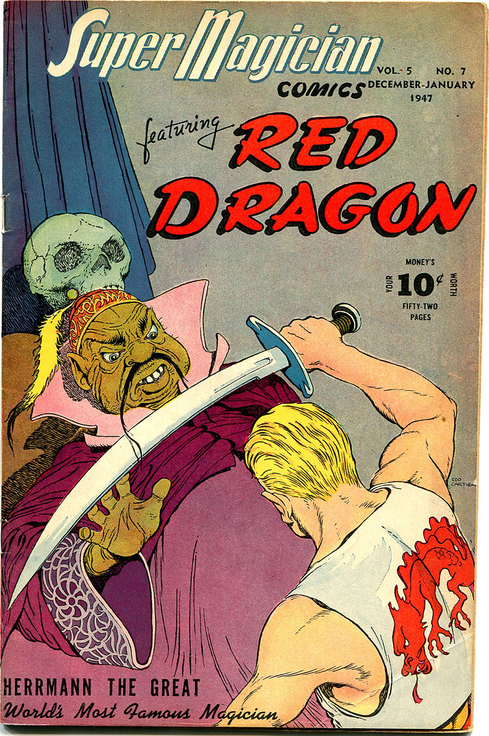 Read online Super-Magician Comics comic -  Issue #55 - 1