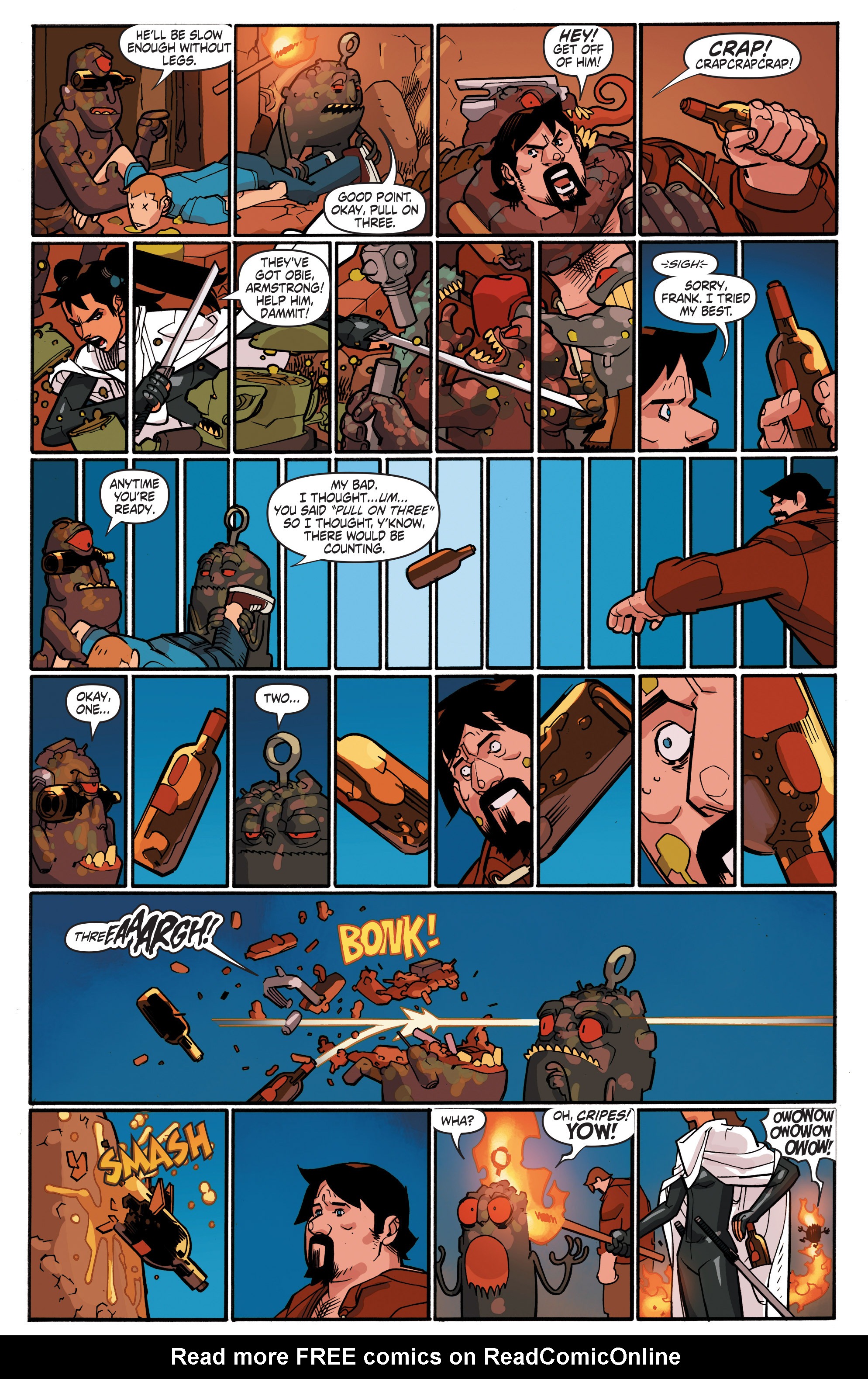 Read online A&A: The Adventures of Archer & Armstrong comic -  Issue #3 - 8