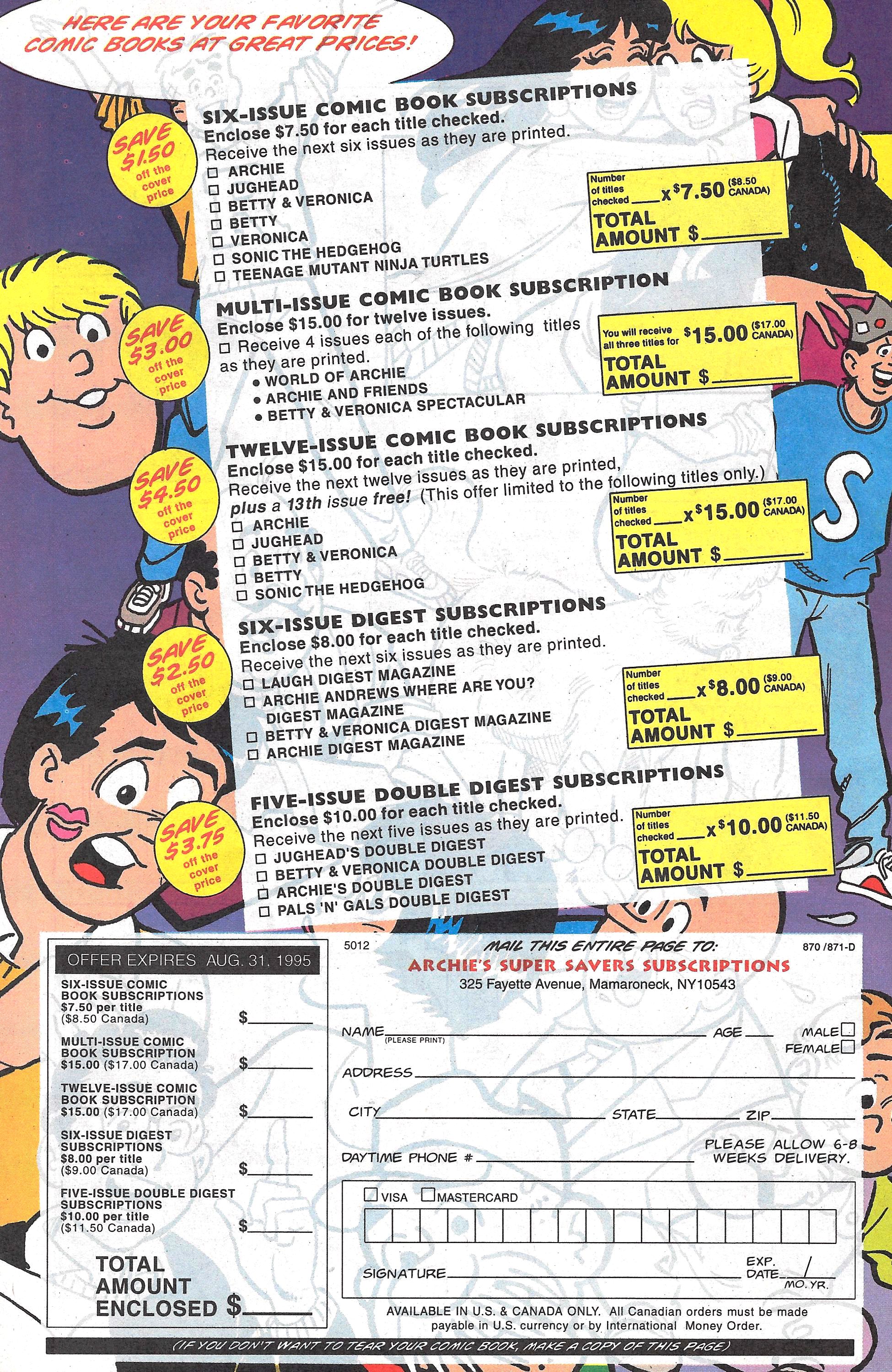 Read online Betty and Veronica (1987) comic -  Issue #92 - 34