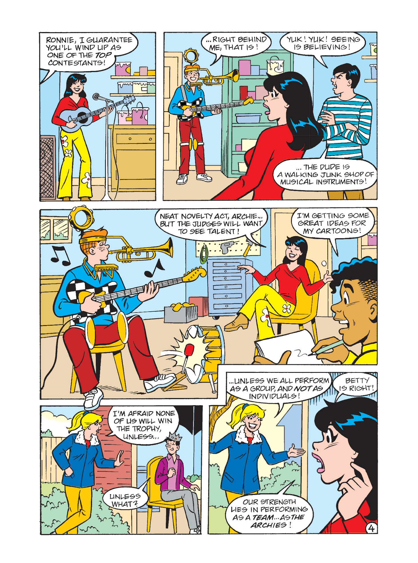 Read online Archie's Funhouse Double Digest comic -  Issue #3 - 155