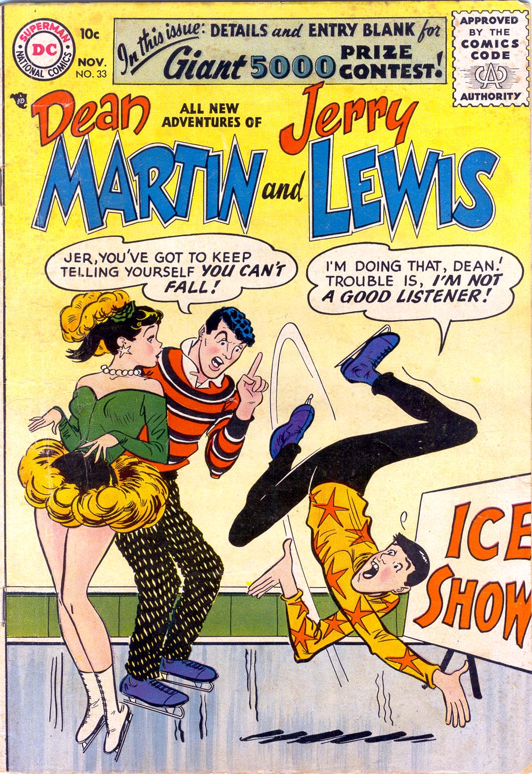 Read online The Adventures of Dean Martin and Jerry Lewis comic -  Issue #33 - 1
