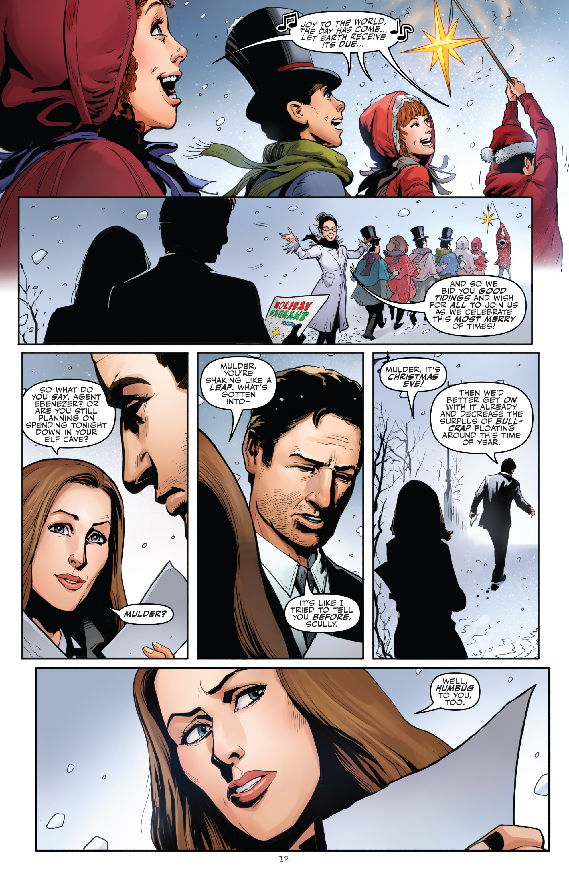 Read online The X-Files X-Mas Special comic -  Issue # Full - 14