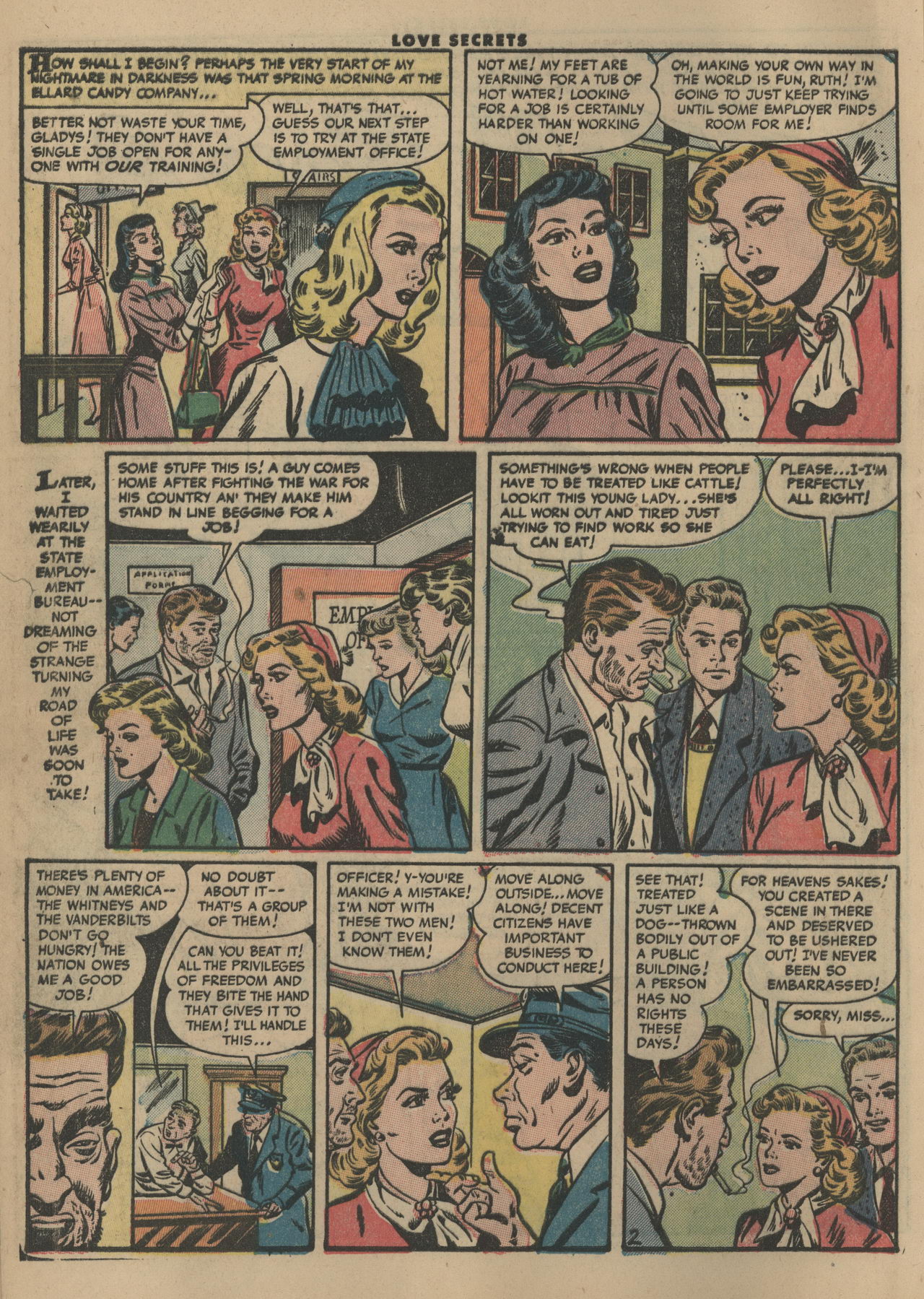 Read online Love Secrets (1953) comic -  Issue #32 - 4