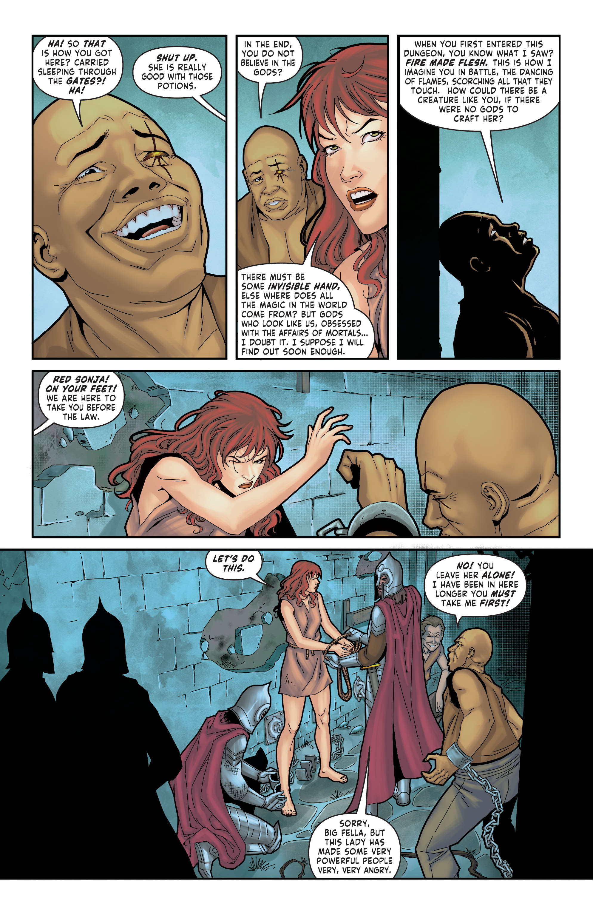 Read online Red Sonja: The Price of Blood comic -  Issue #3 - 19