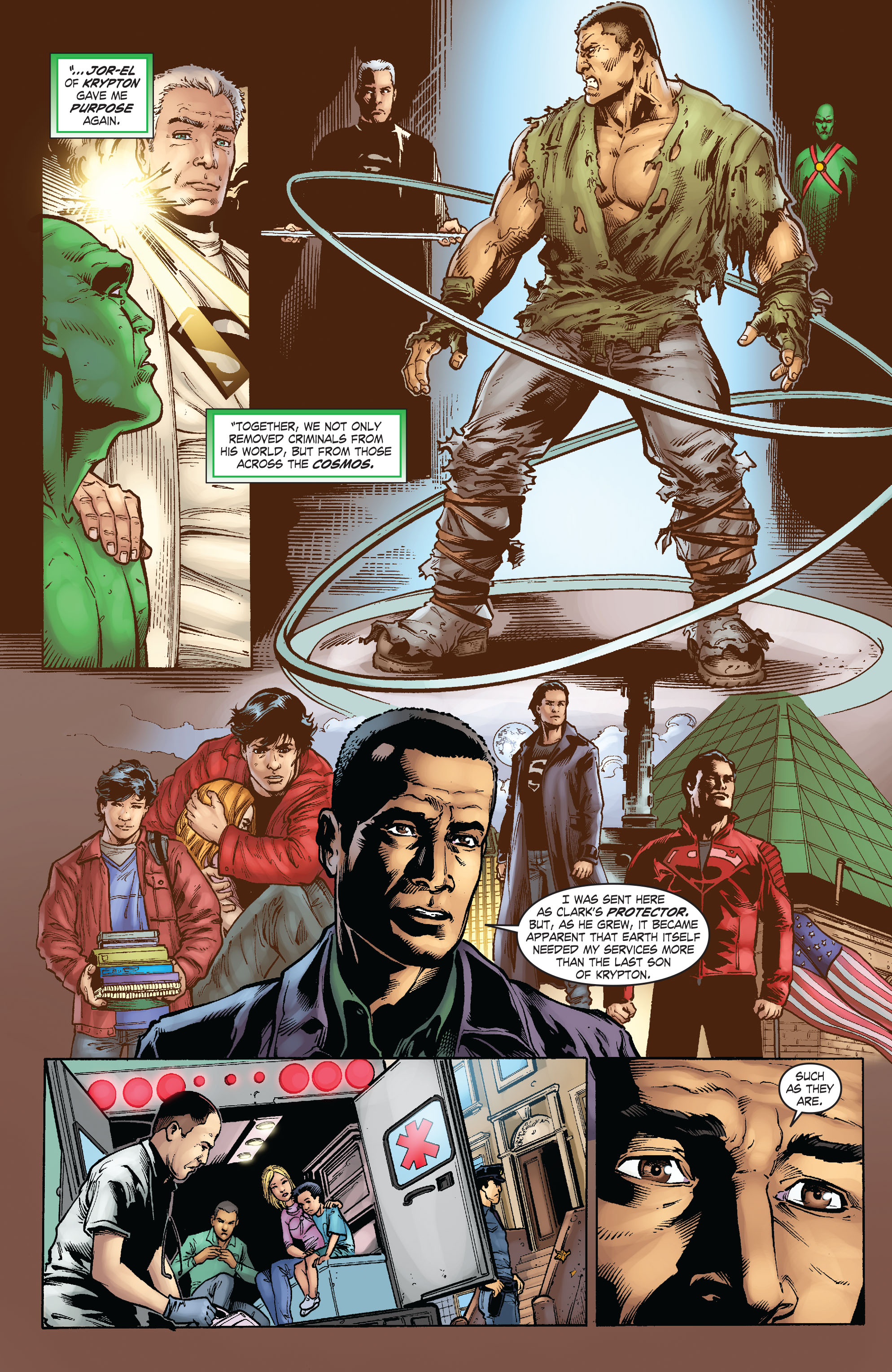 Read online Smallville Season 11 [II] comic -  Issue # TPB 9 - 157