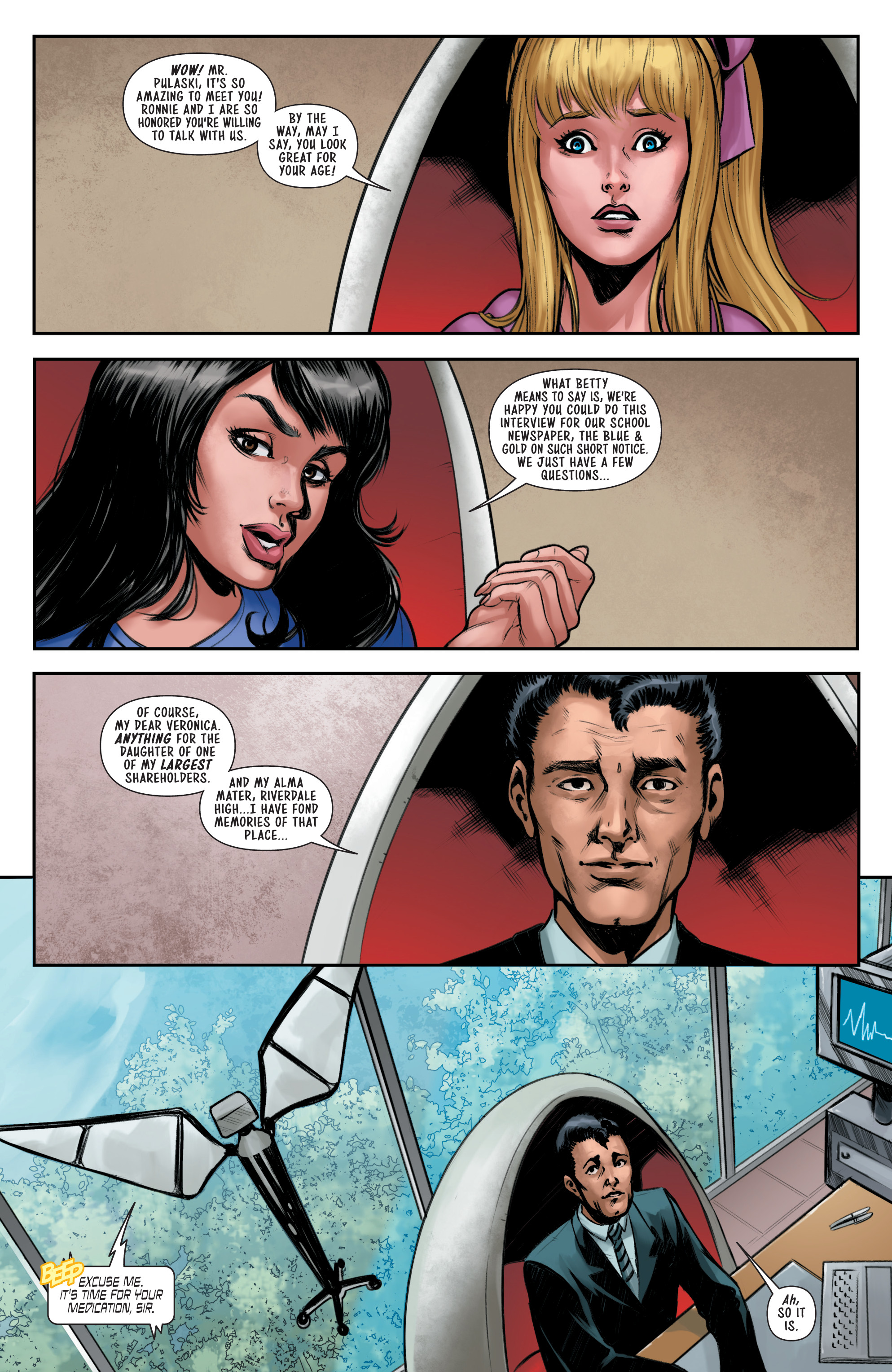 Read online Red Sonja and Vampirella Meet Betty and Veronica comic -  Issue #8 - 7