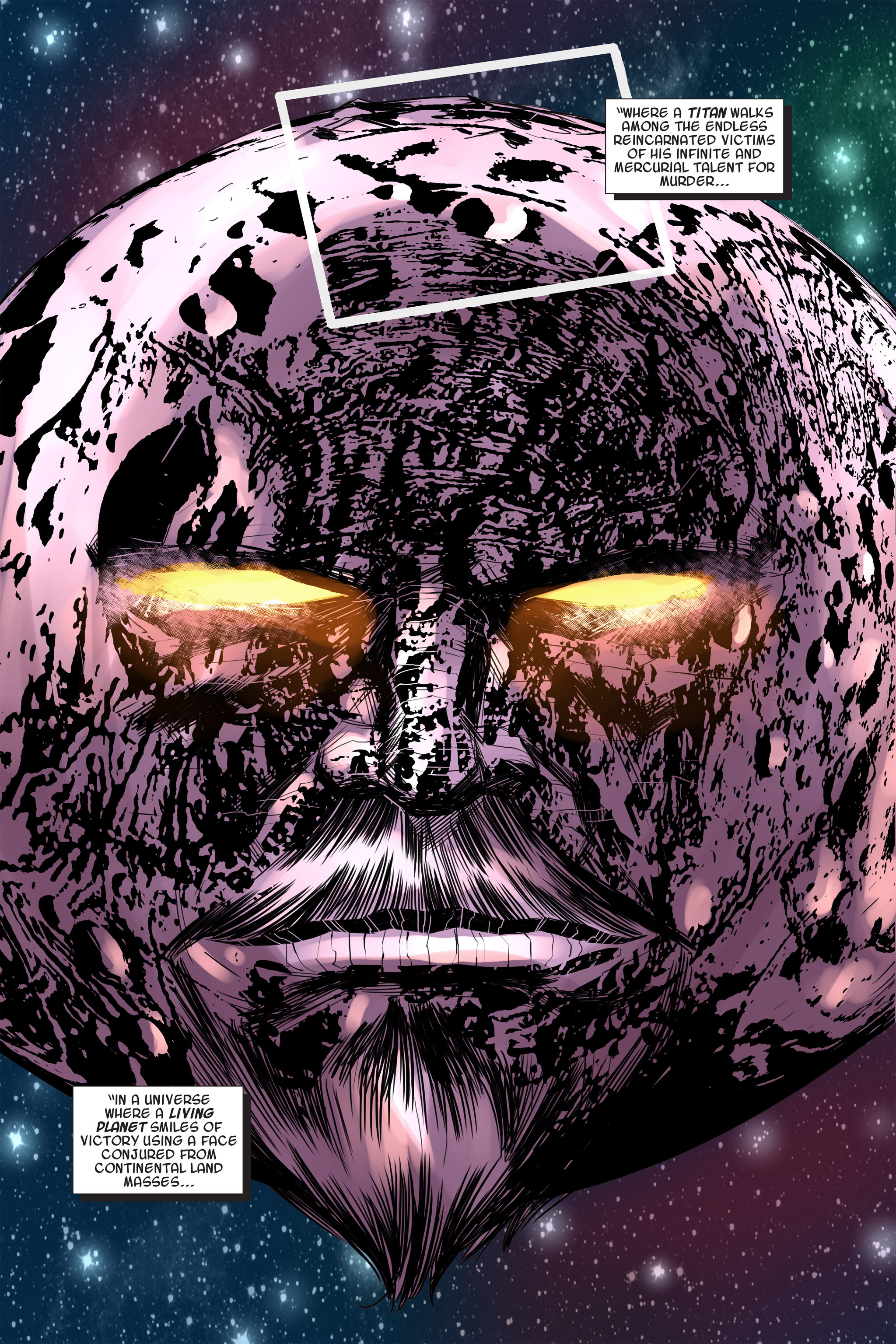 Read online Thanos: A God Up There Listening comic -  Issue # TPB - 299