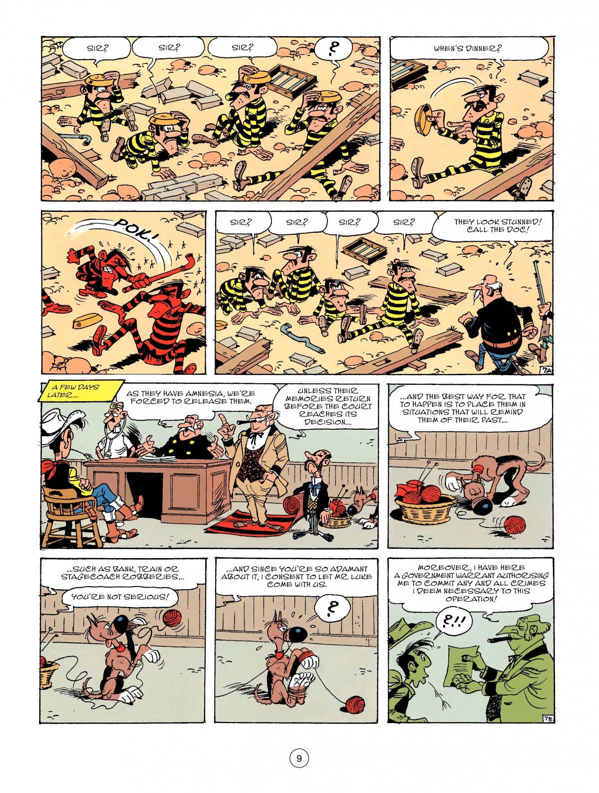 Read online A Lucky Luke Adventure comic -  Issue #49 - 9