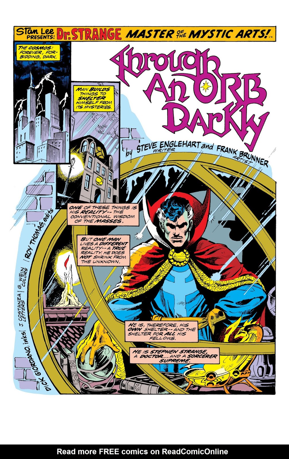 Marvel Masterworks: Doctor Strange issue TPB 5 (Part 2) - Page 14