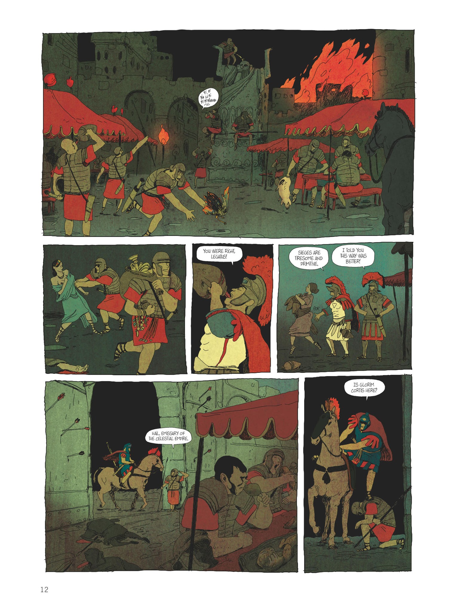 Read online For the Empire comic -  Issue #1 - 12