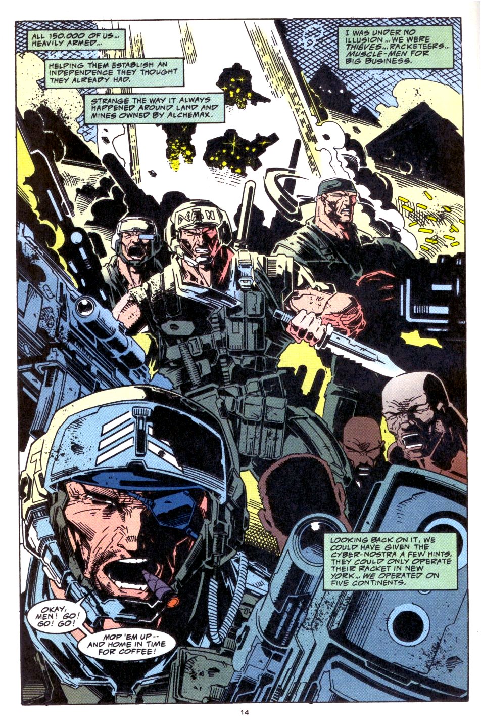 Read online Punisher 2099 comic -  Issue #21 - 11