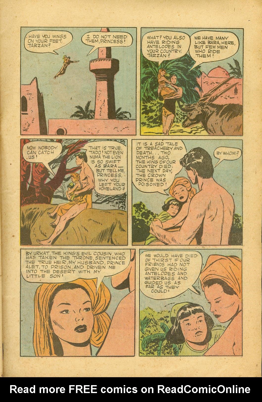 Read online Tarzan (1948) comic -  Issue #17 - 23