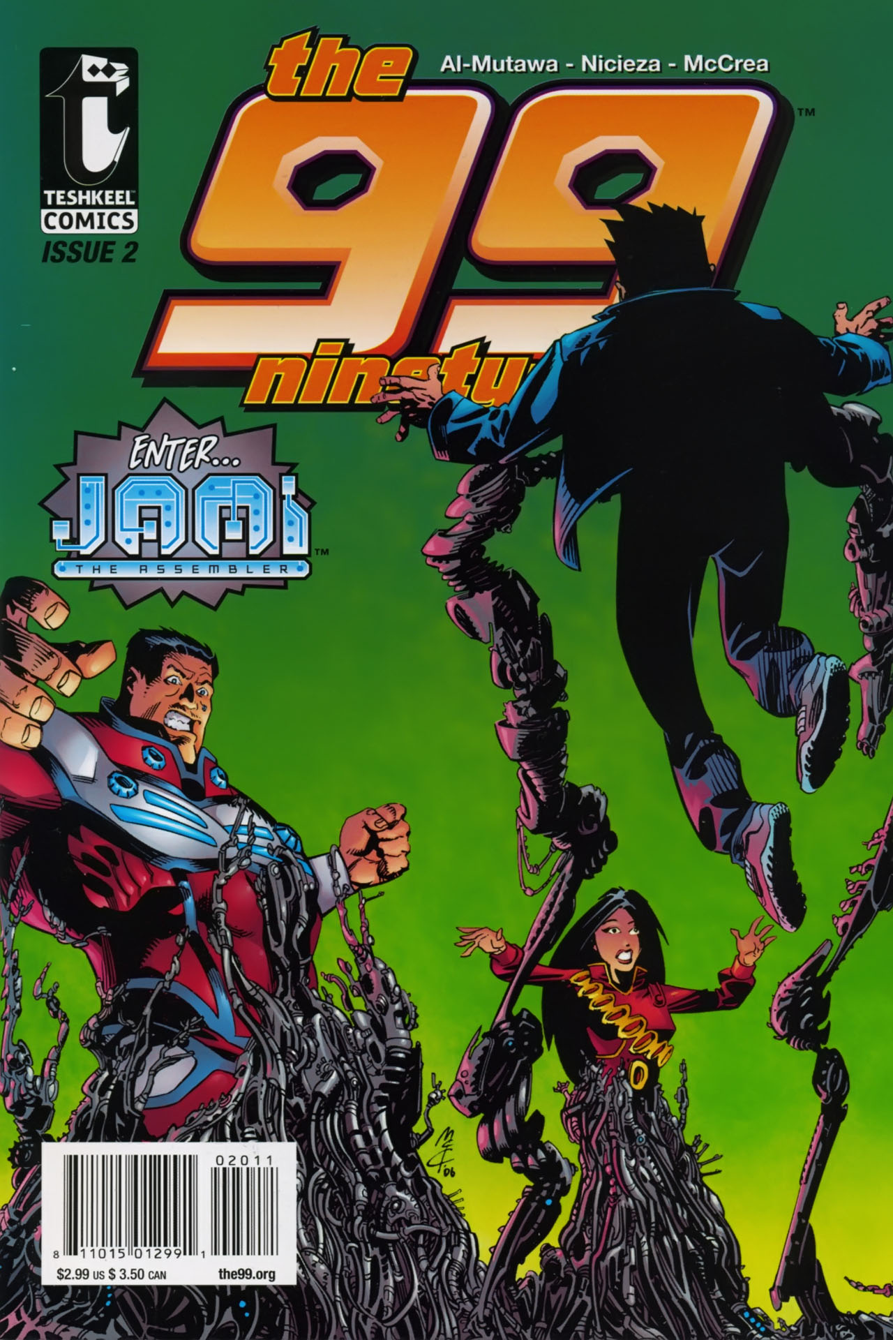 Read online The 99 comic -  Issue #2 - 1