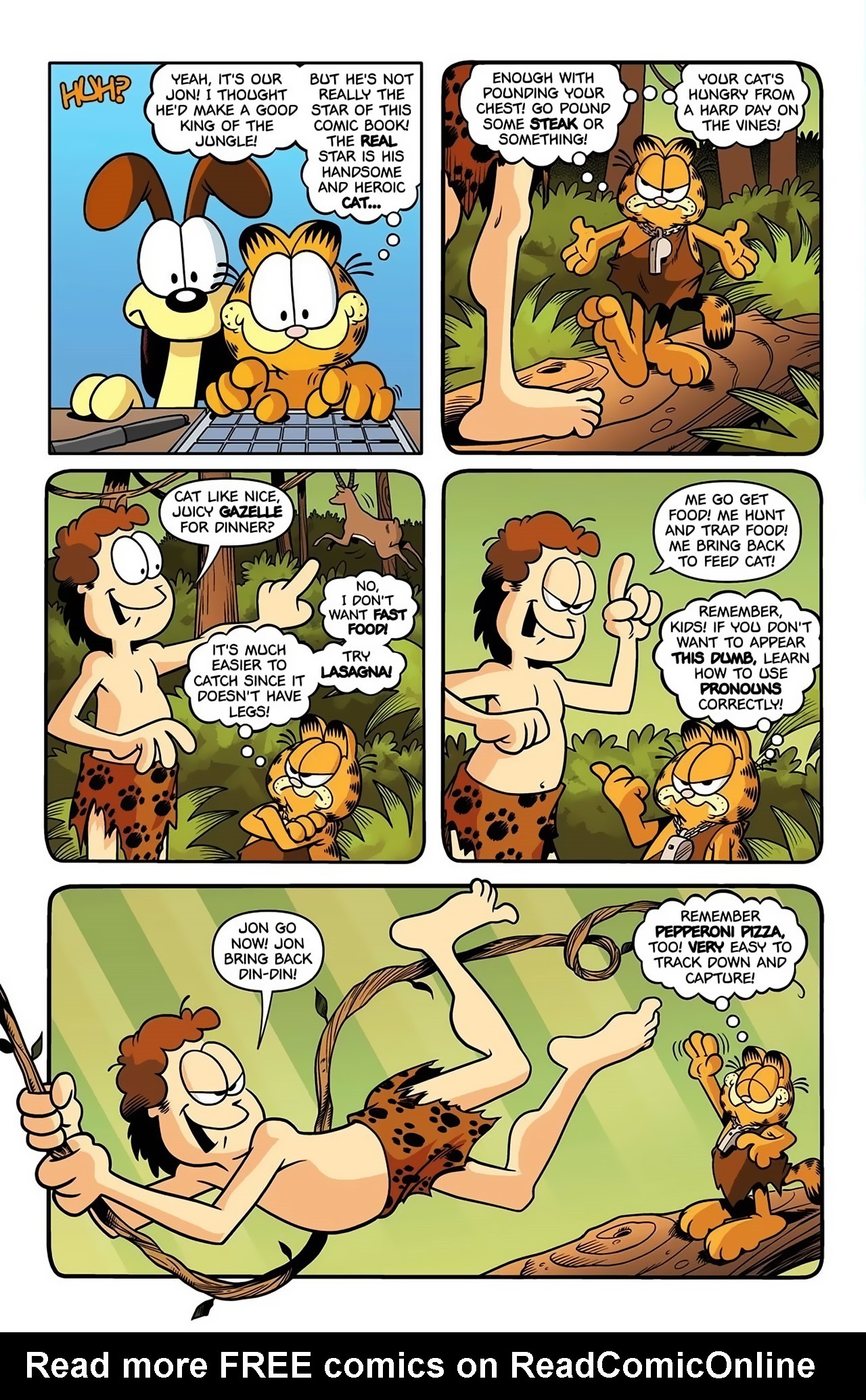 Read online Garfield comic -  Issue #4 - 8