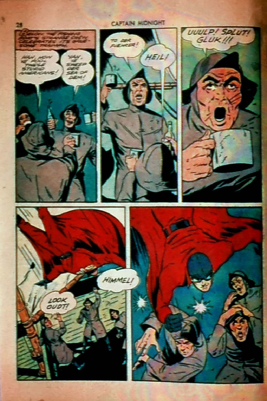 Read online Captain Midnight (1942) comic -  Issue #1 - 28