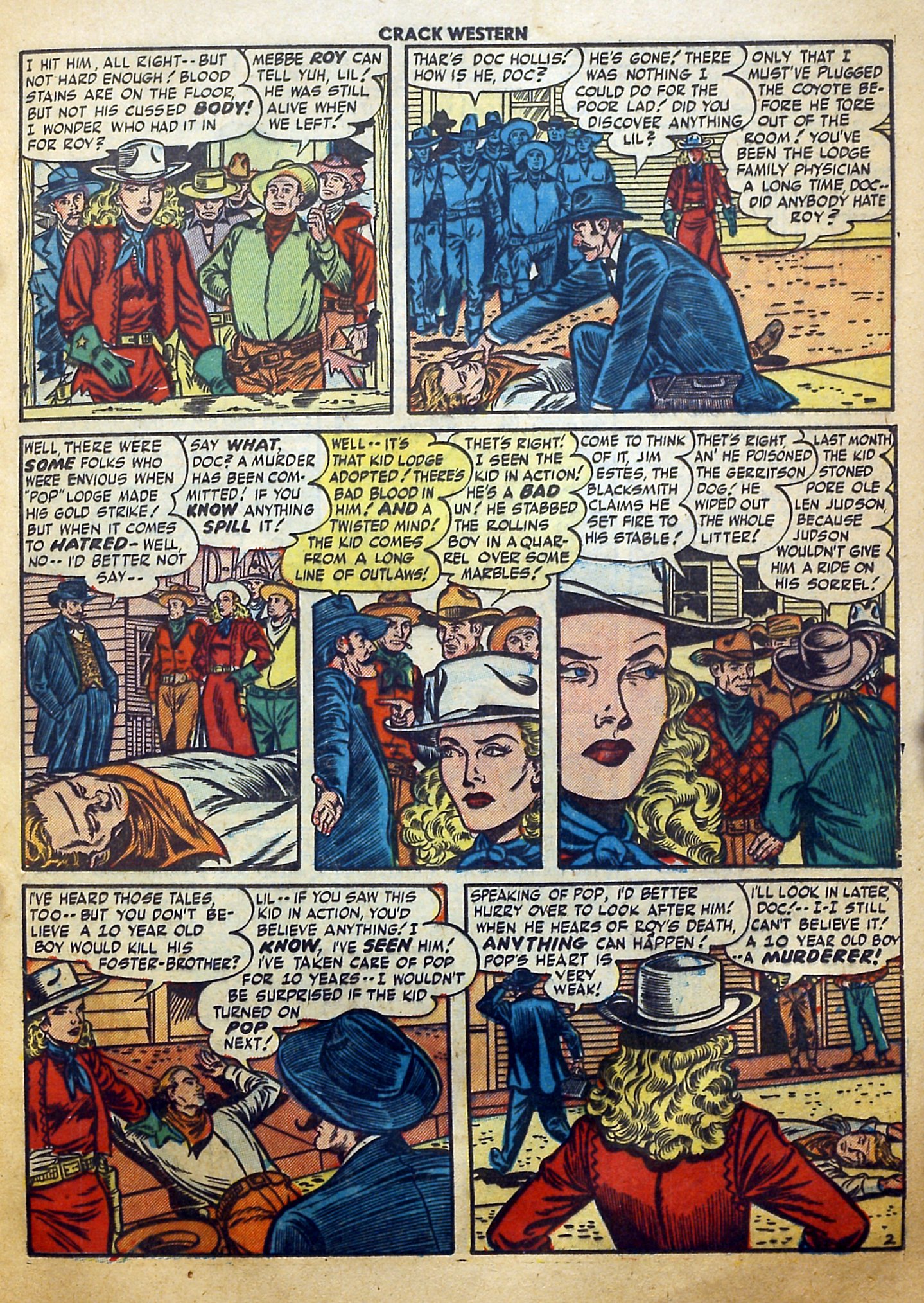 Read online Crack Western comic -  Issue #83 - 13
