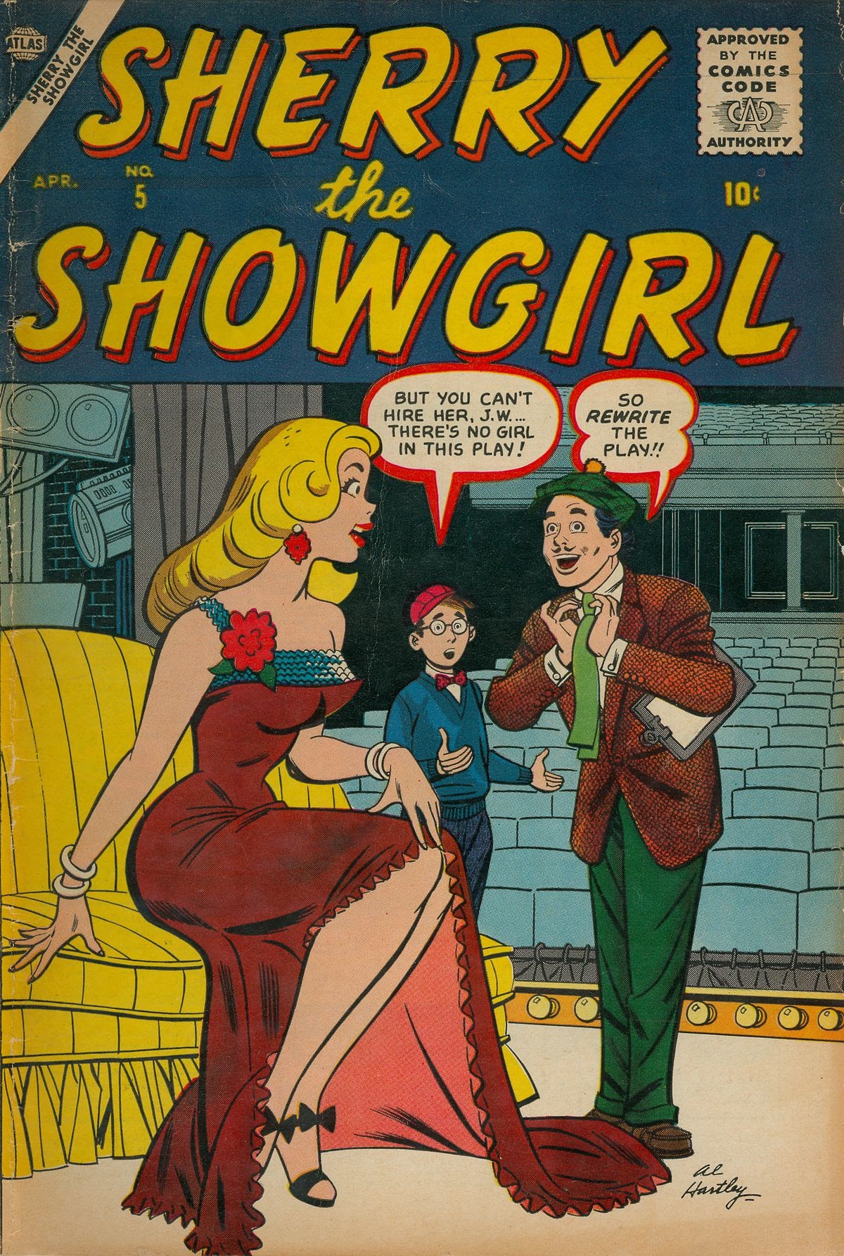 Read online Sherry the Showgirl (1957) comic -  Issue #5 - 1