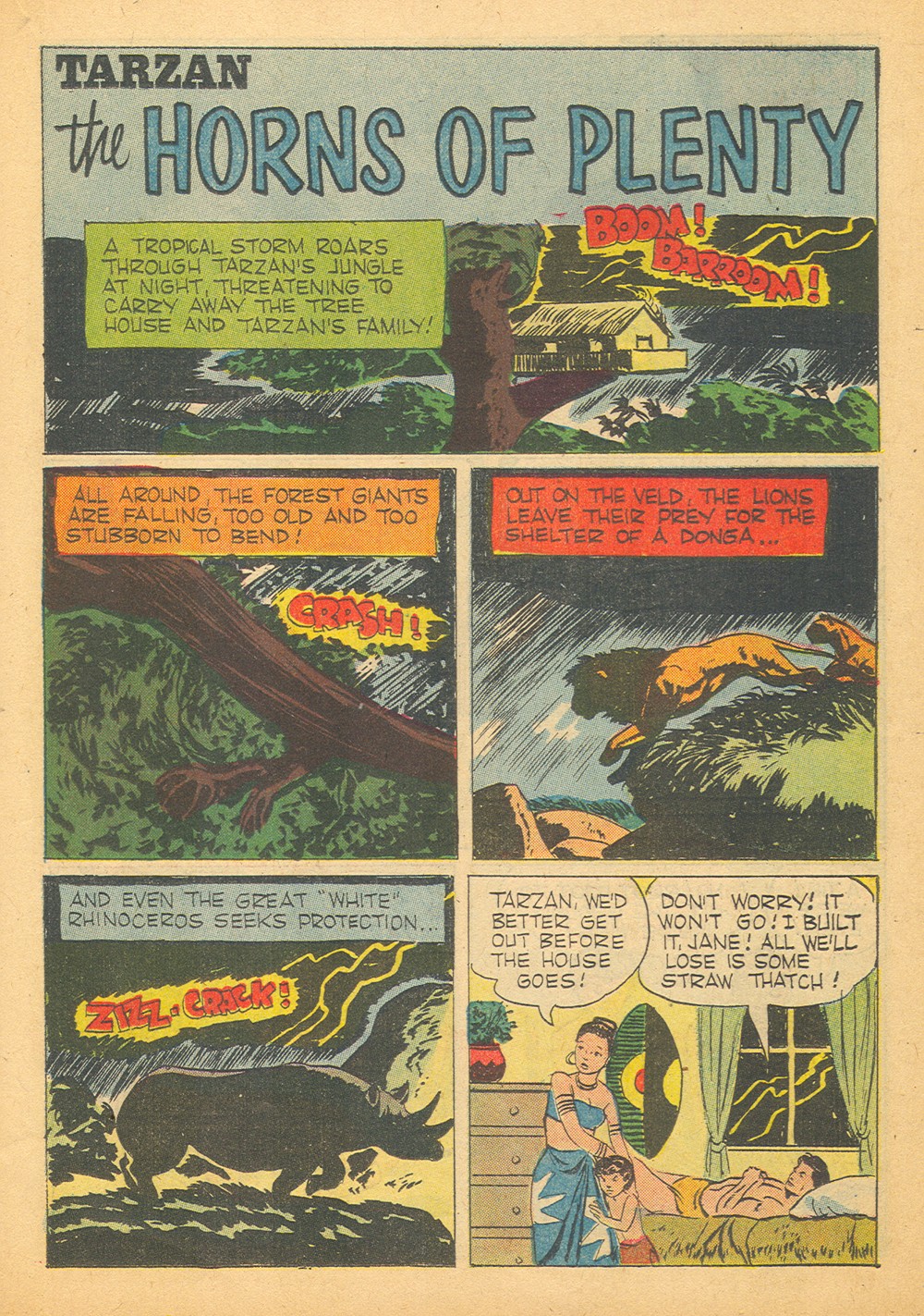 Read online Tarzan (1948) comic -  Issue #121 - 19