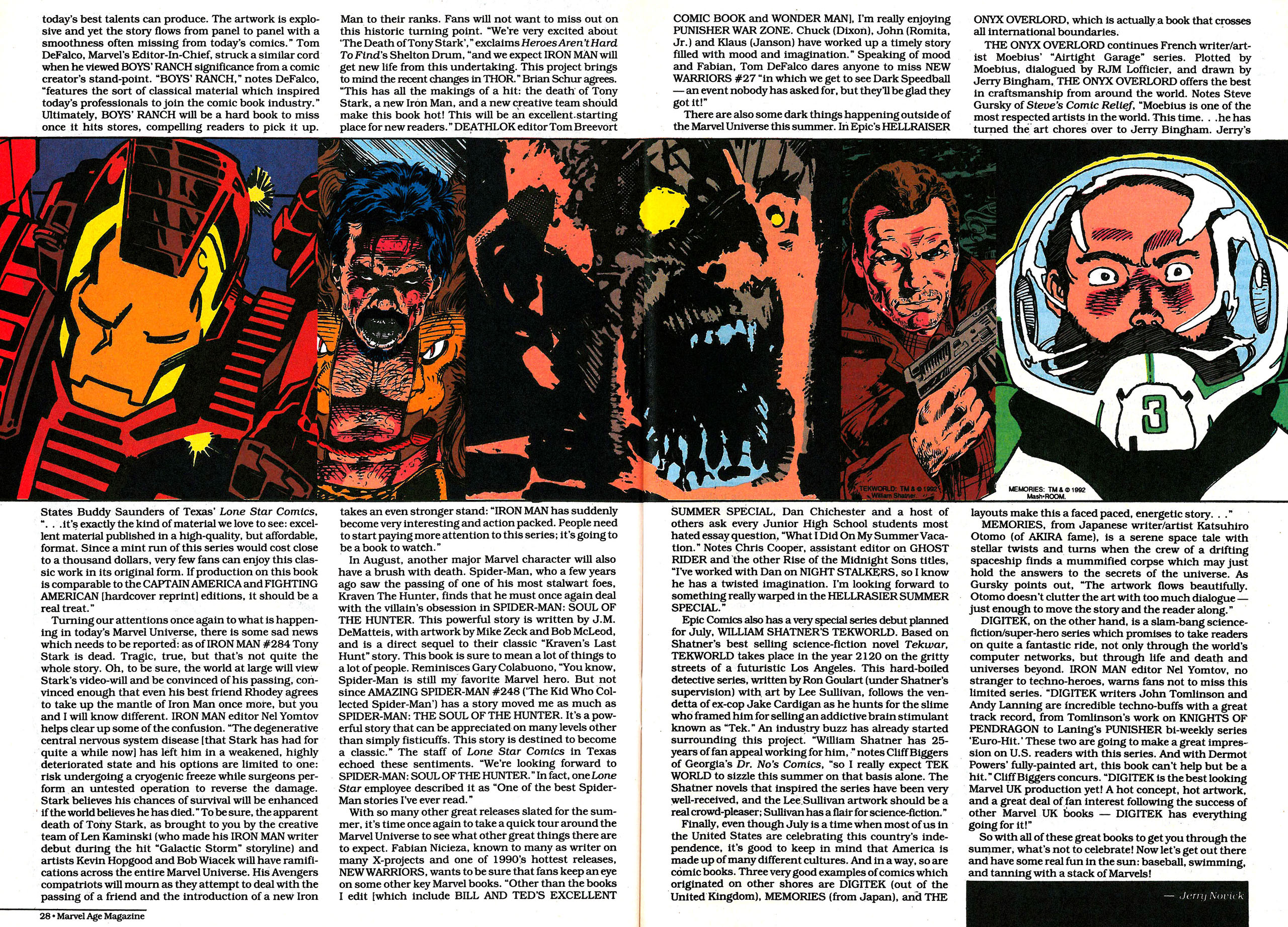 Read online Marvel Age comic -  Issue #116 - 30