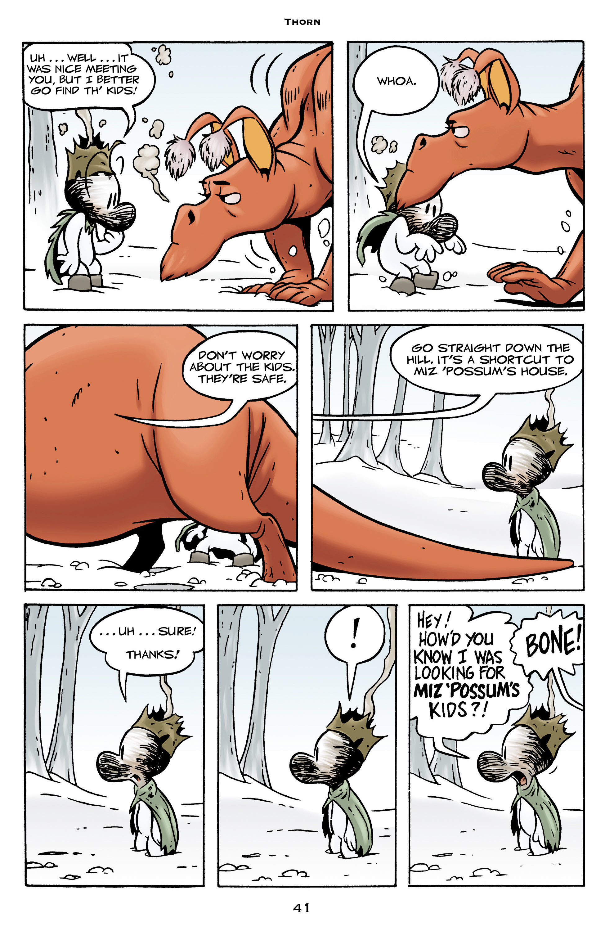 Read online Bone: Out From Boneville comic -  Issue # TPB - 41