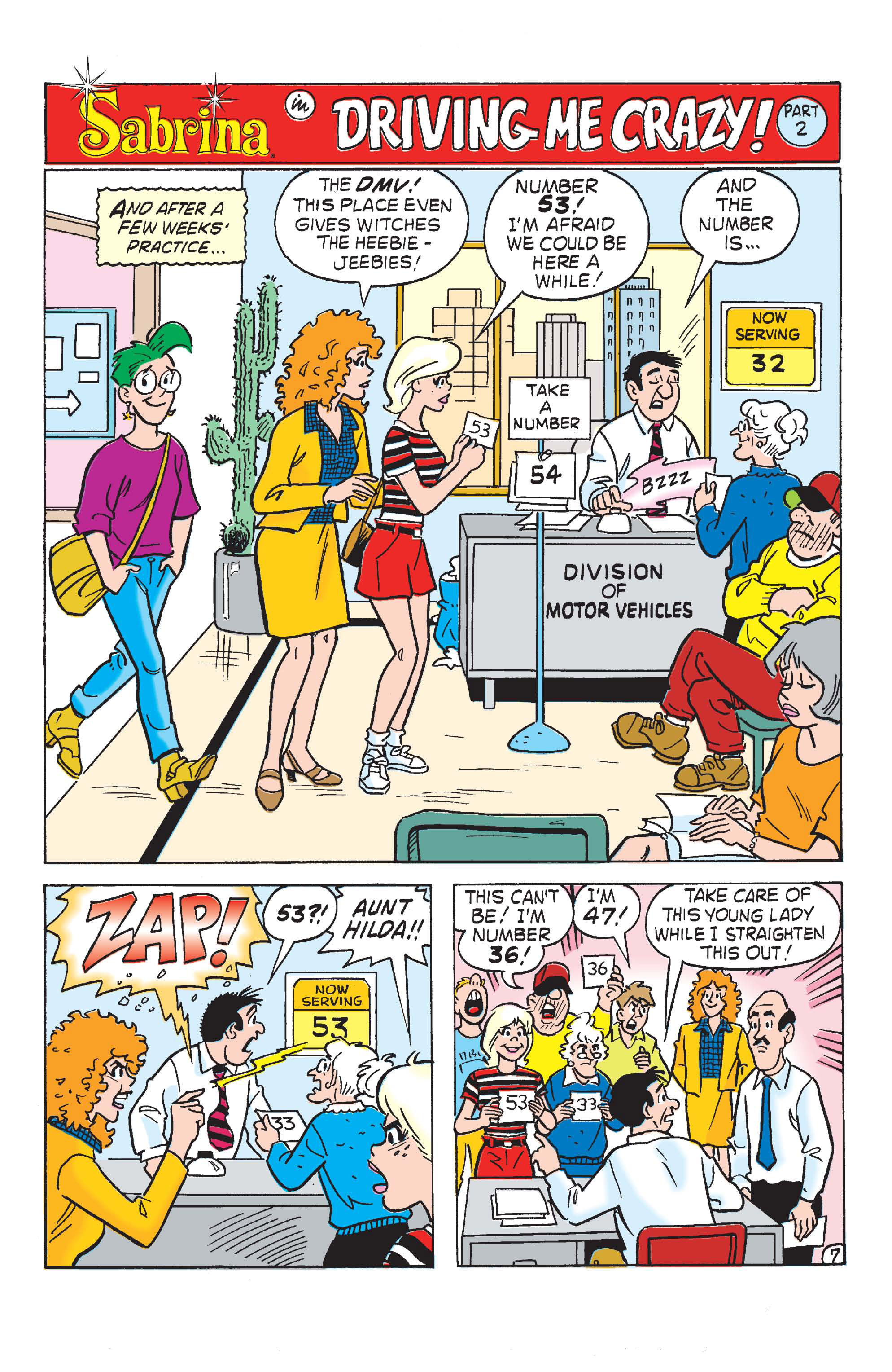 Read online Sabrina the Teenage Witch (1997) comic -  Issue #5 - 8