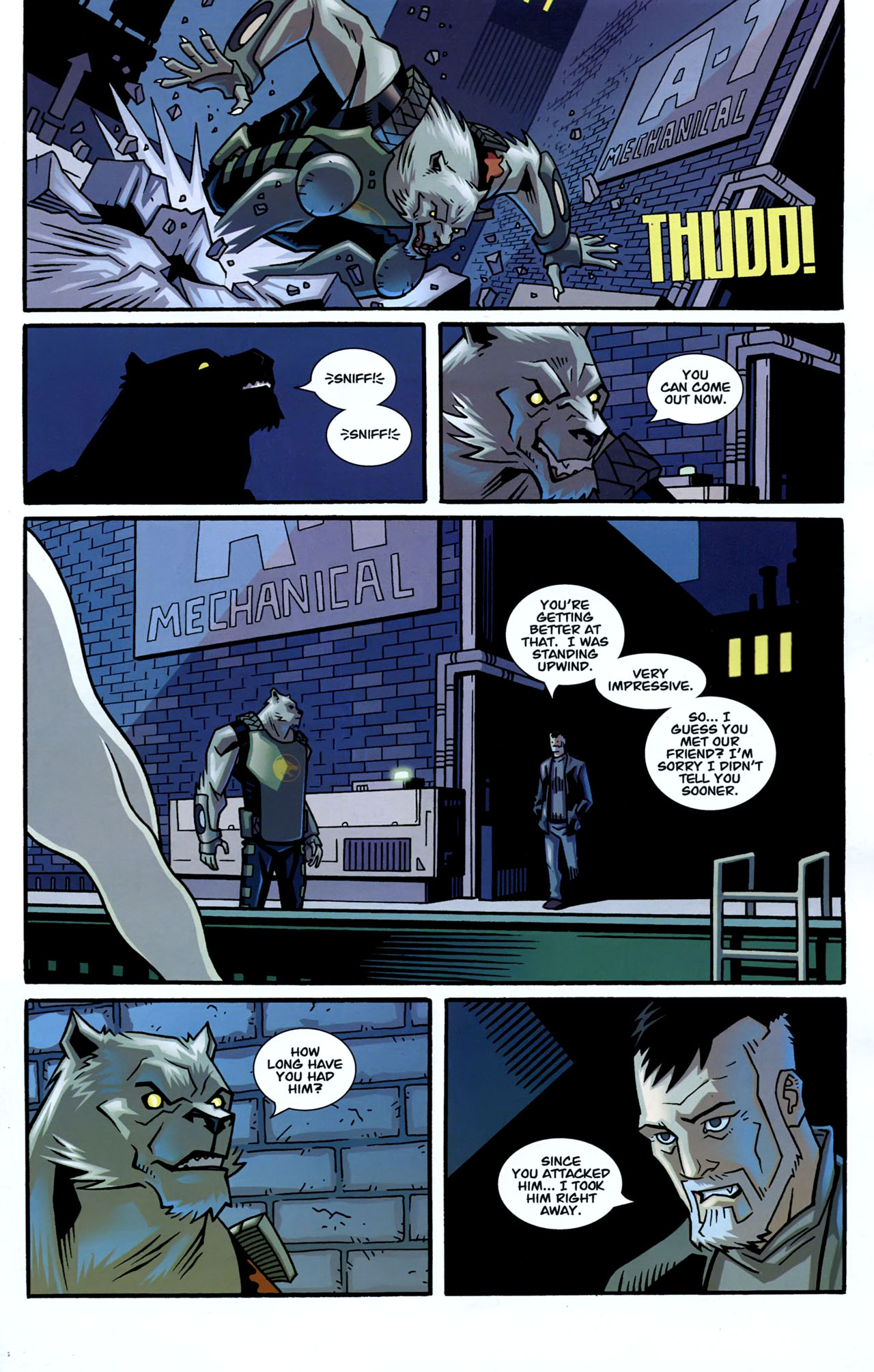 Read online The Astounding Wolf-Man comic -  Issue #7 - 5