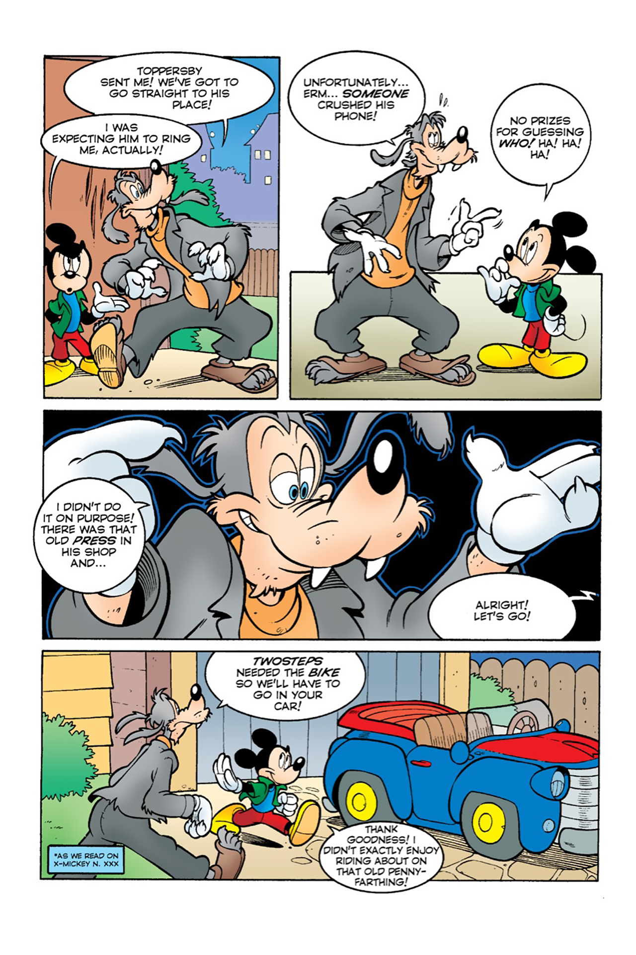 Read online X-Mickey comic -  Issue #6 - 22