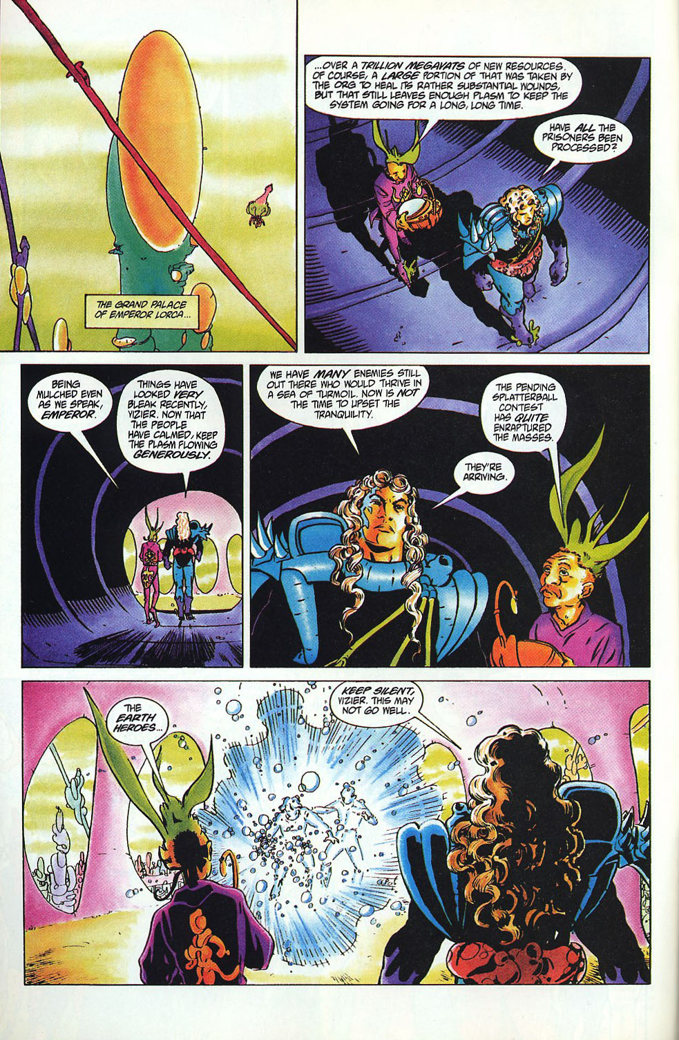 Read online Warriors of Plasm comic -  Issue #8 - 5