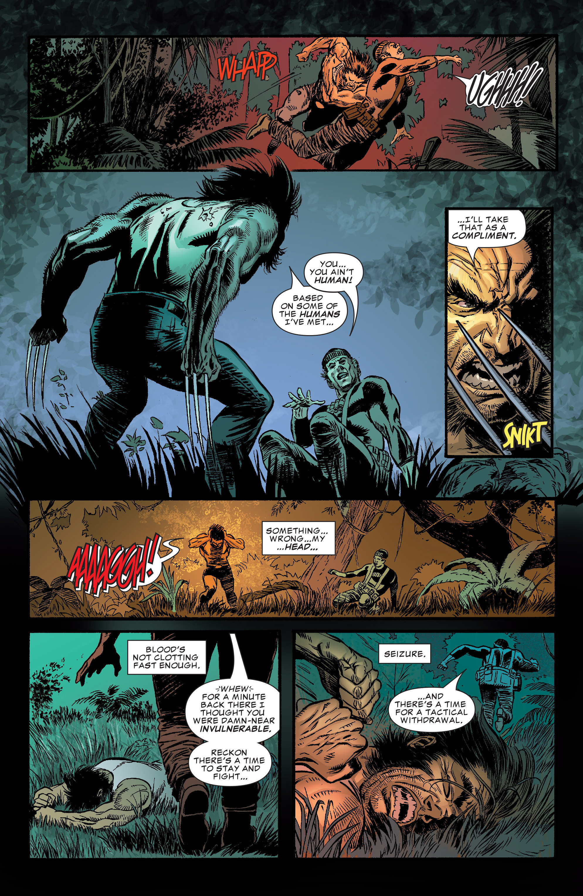 Read online Wolverine/Punisher comic -  Issue #4 - 7