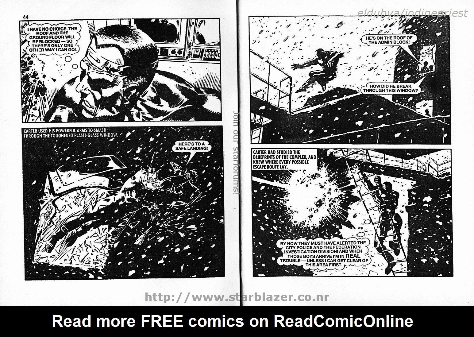 Read online Starblazer comic -  Issue #191 - 24