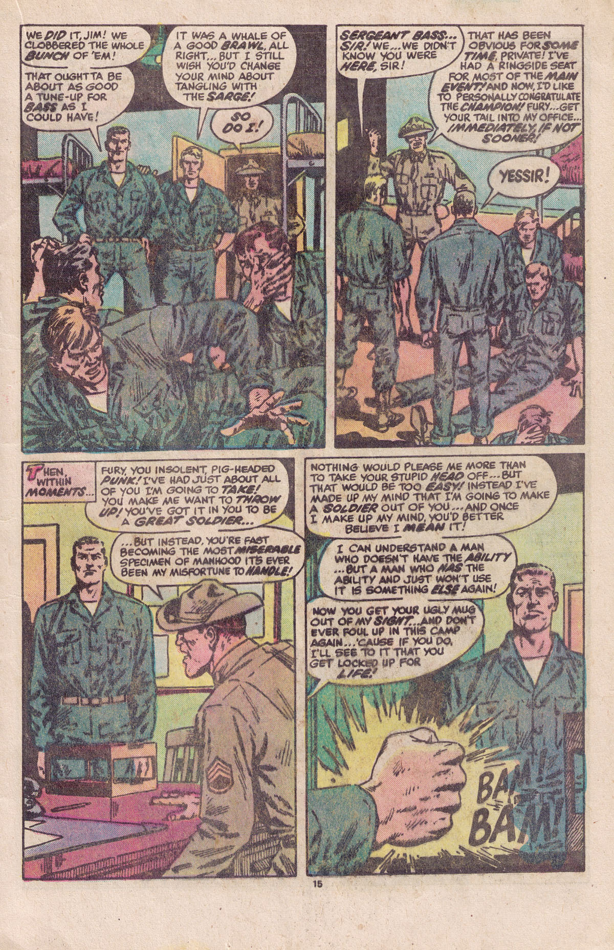 Read online Sgt. Fury comic -  Issue #158 - 17