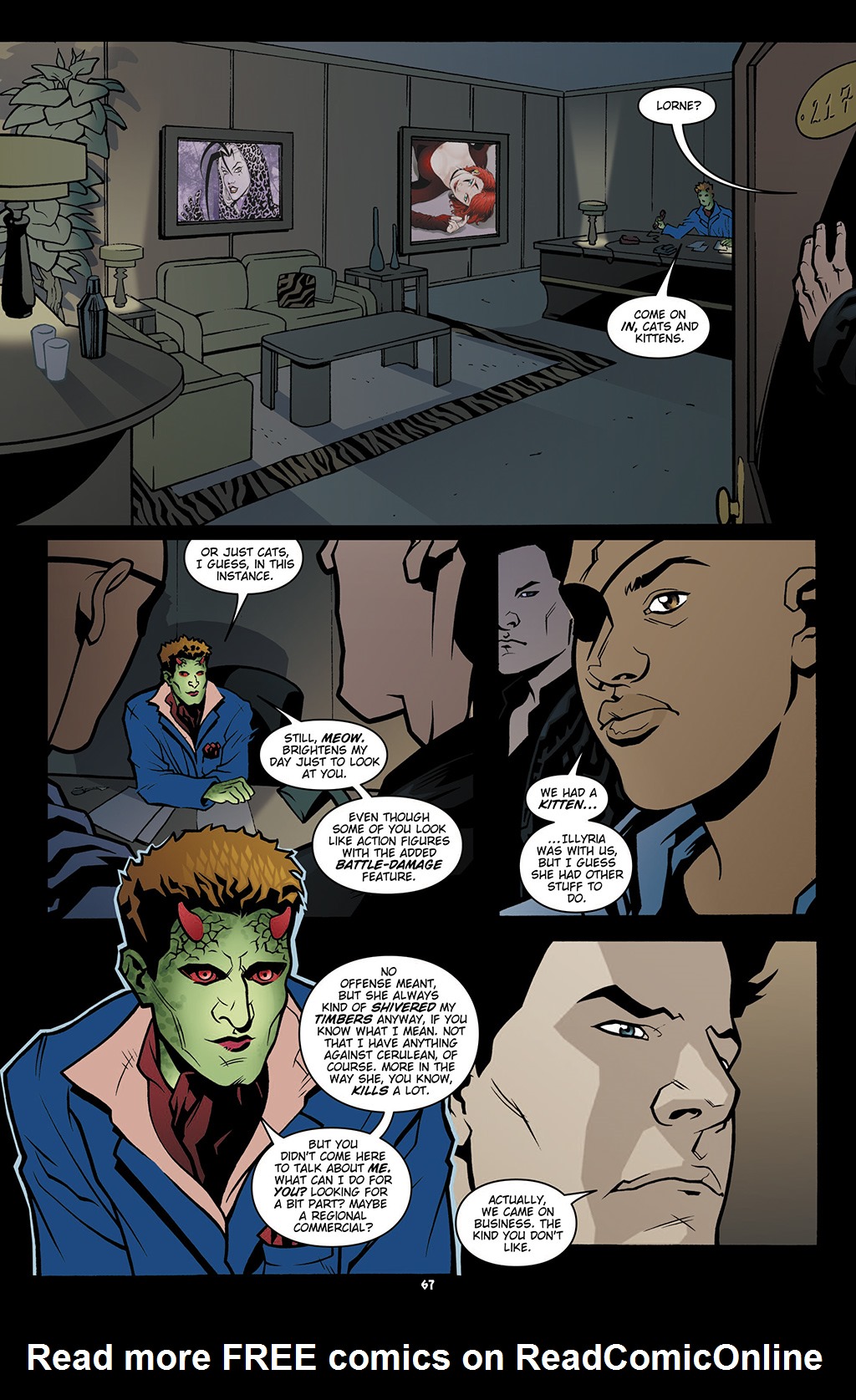 Read online Angel: Old Friends comic -  Issue # TPB - 69
