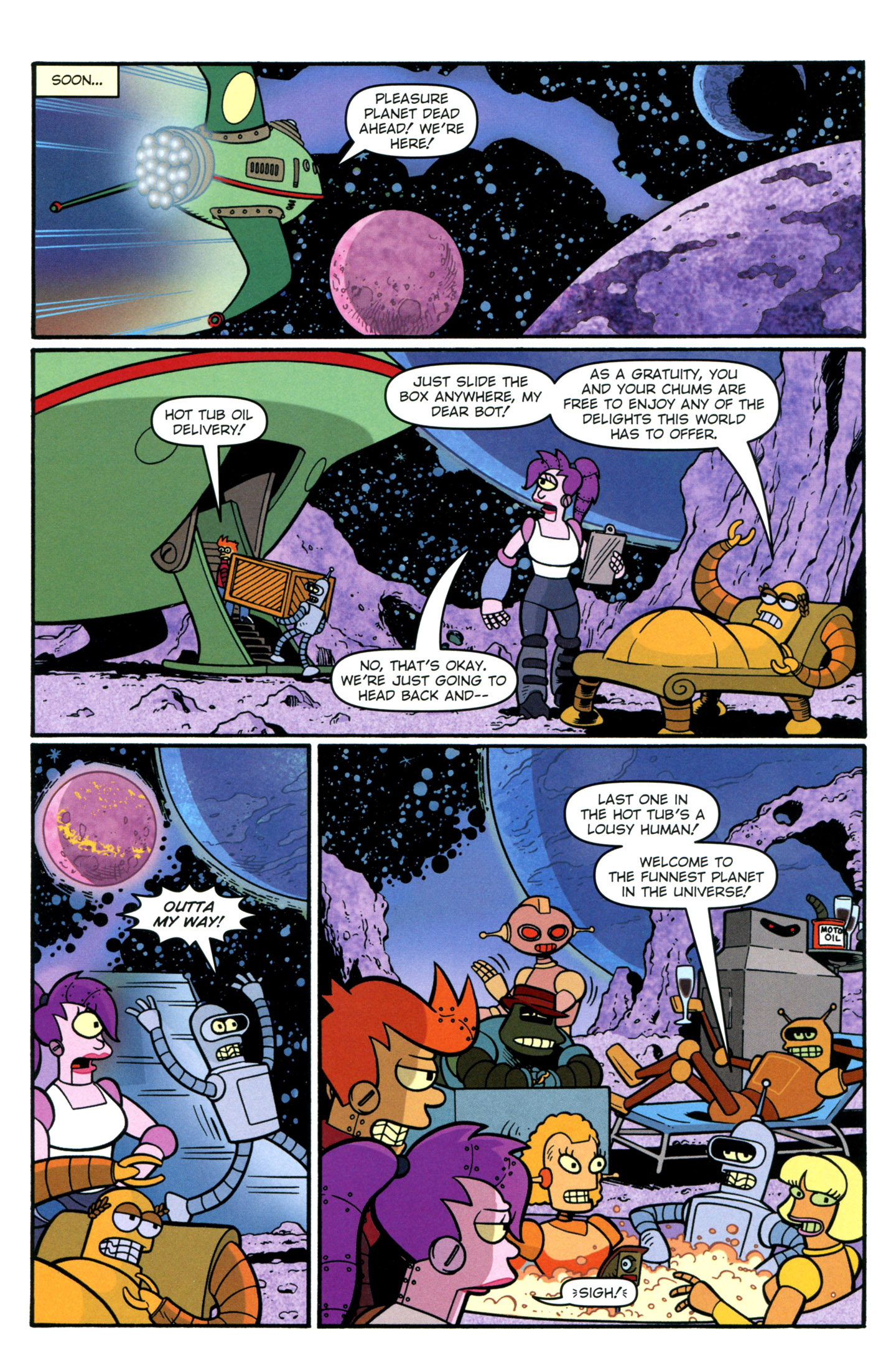 Read online Futurama Comics comic -  Issue #63 - 7