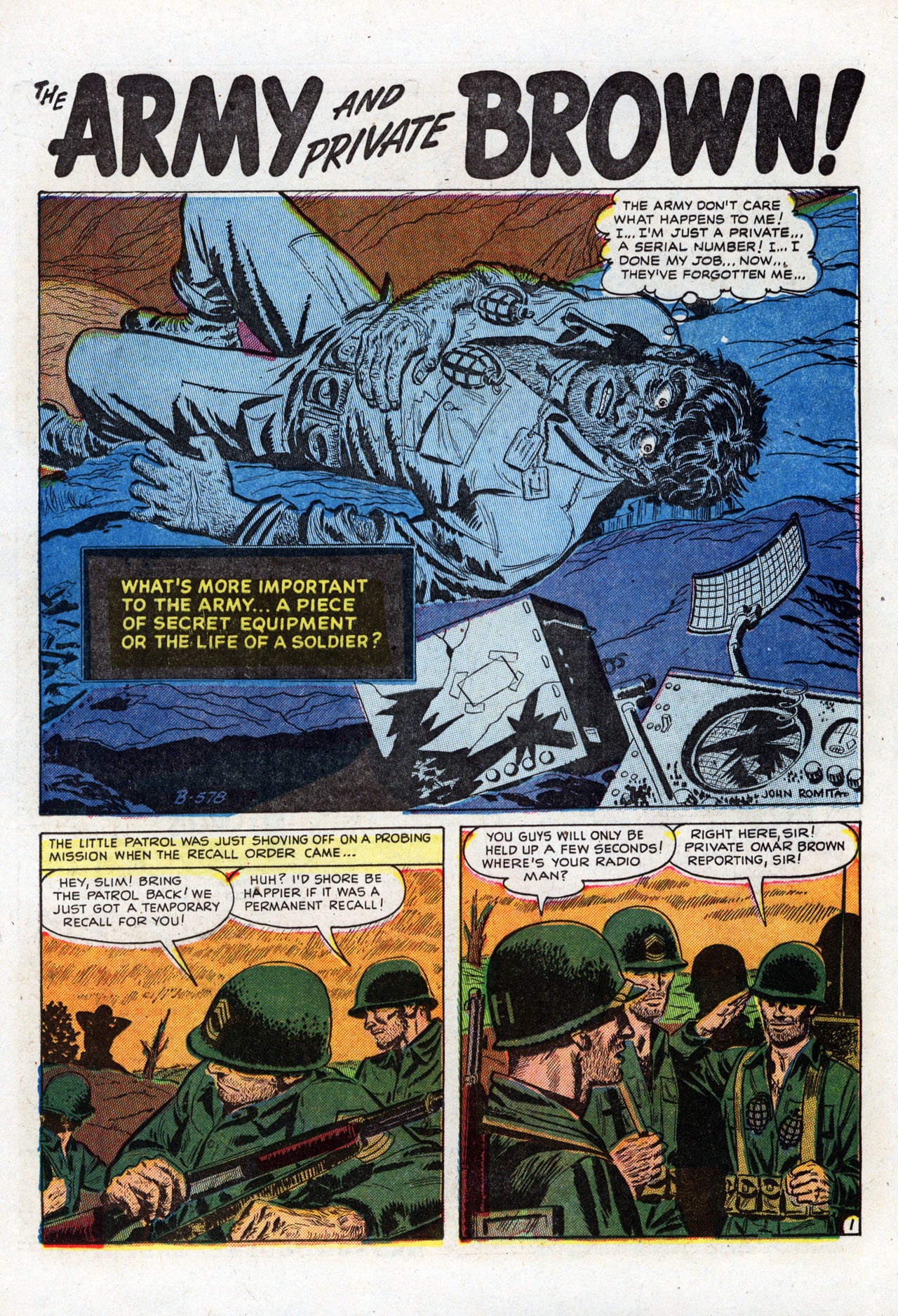 Read online War Action comic -  Issue #10 - 12