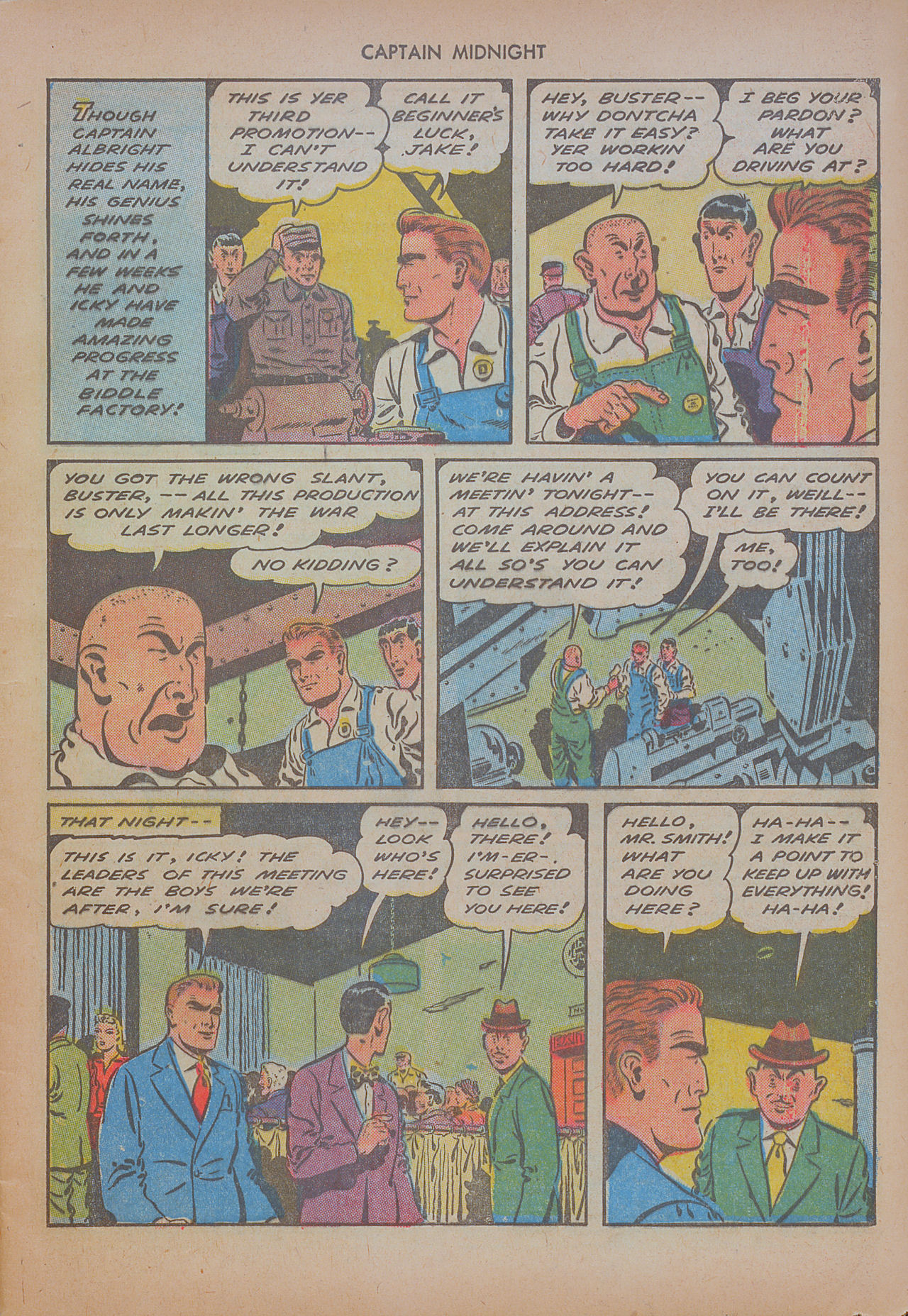 Read online Captain Midnight (1942) comic -  Issue #17 - 9
