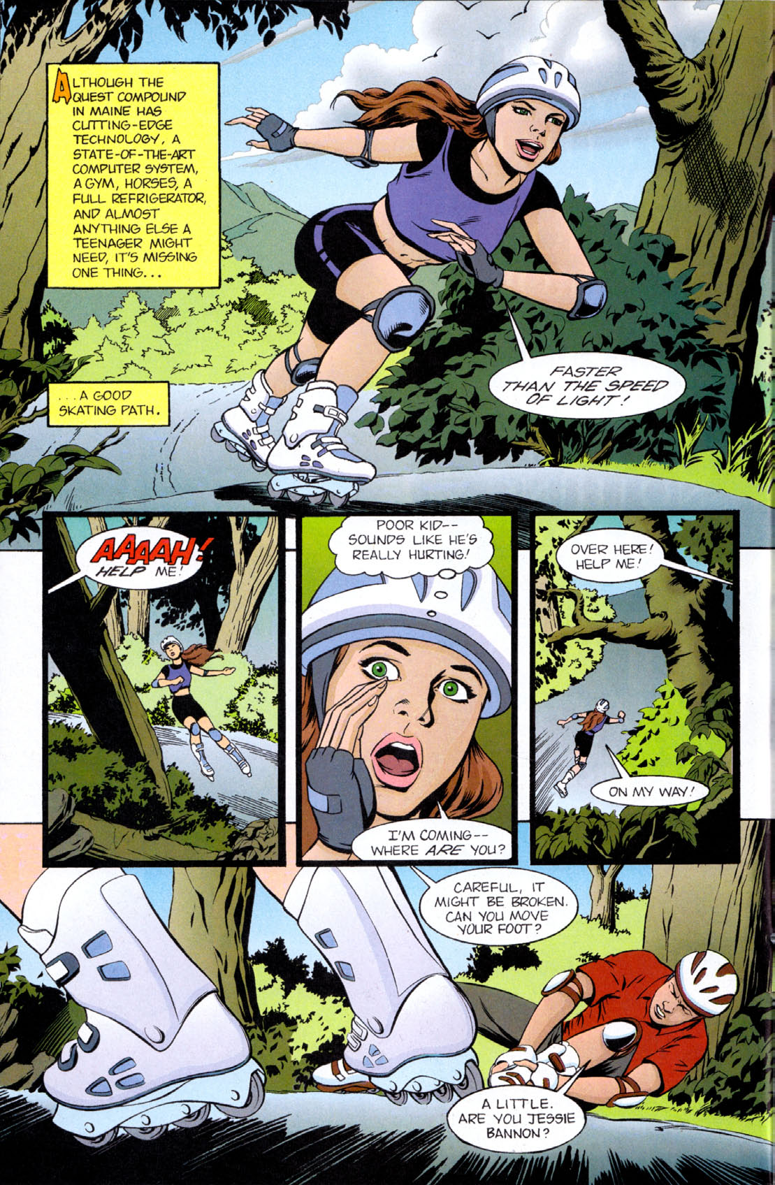 Read online The Real Adventures of Jonny Quest comic -  Issue #9 - 10