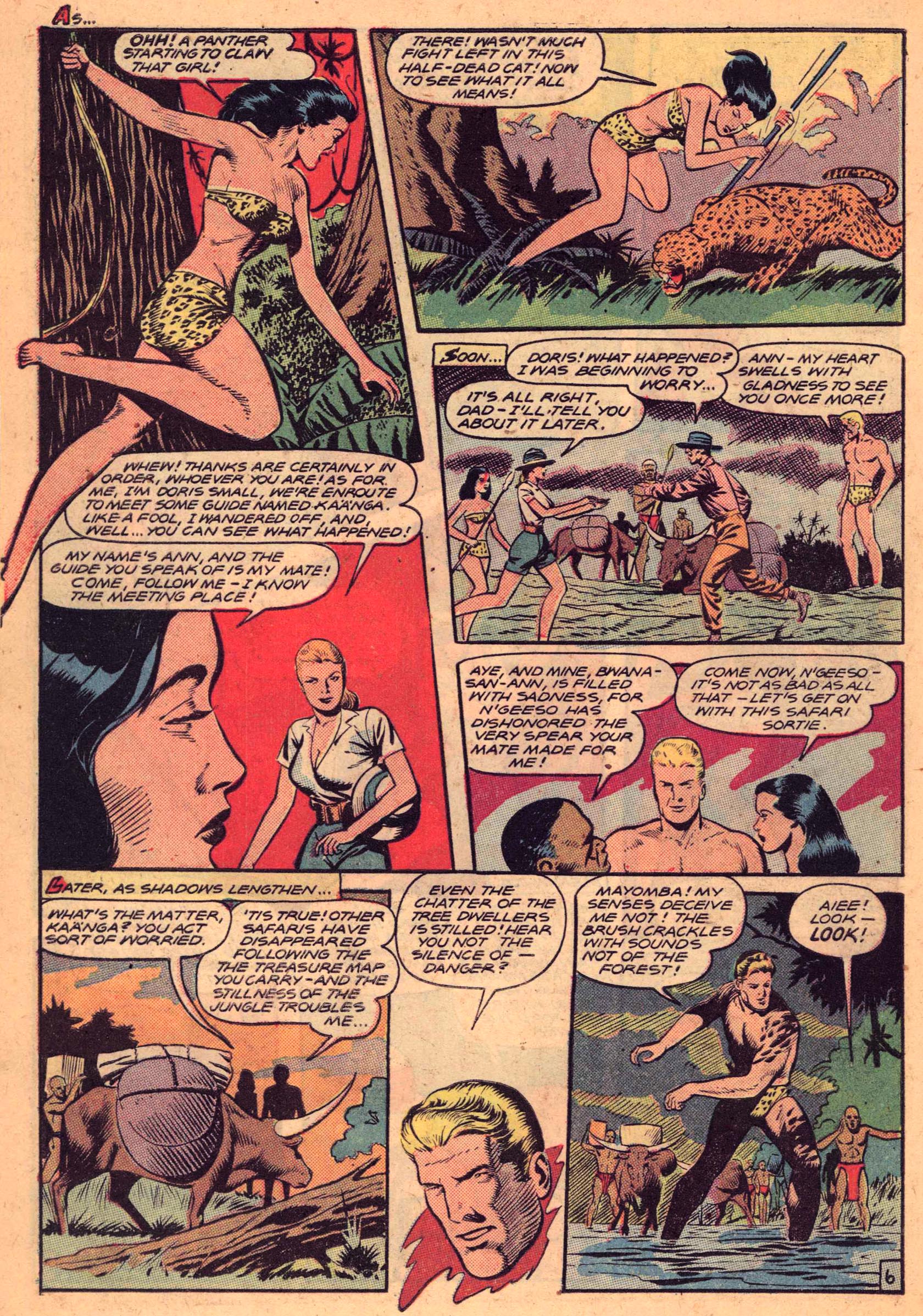 Read online Jungle Comics comic -  Issue #99 - 8