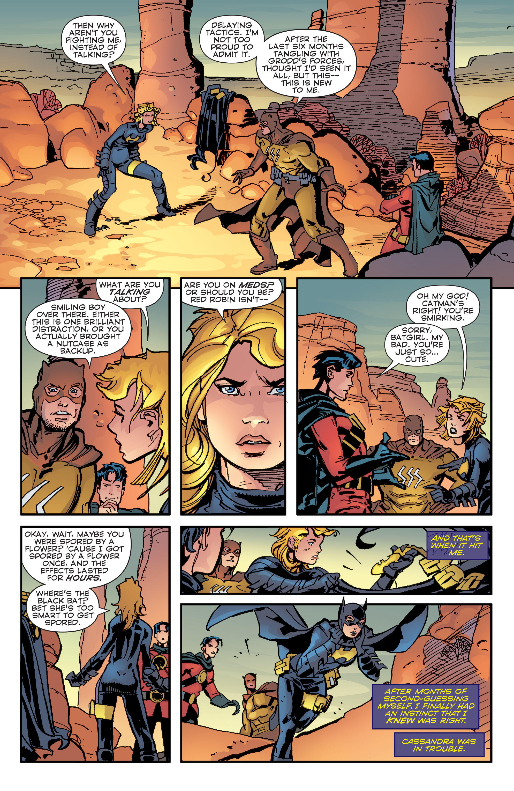 Read online Convergence Batgirl comic -  Issue #1 - 8