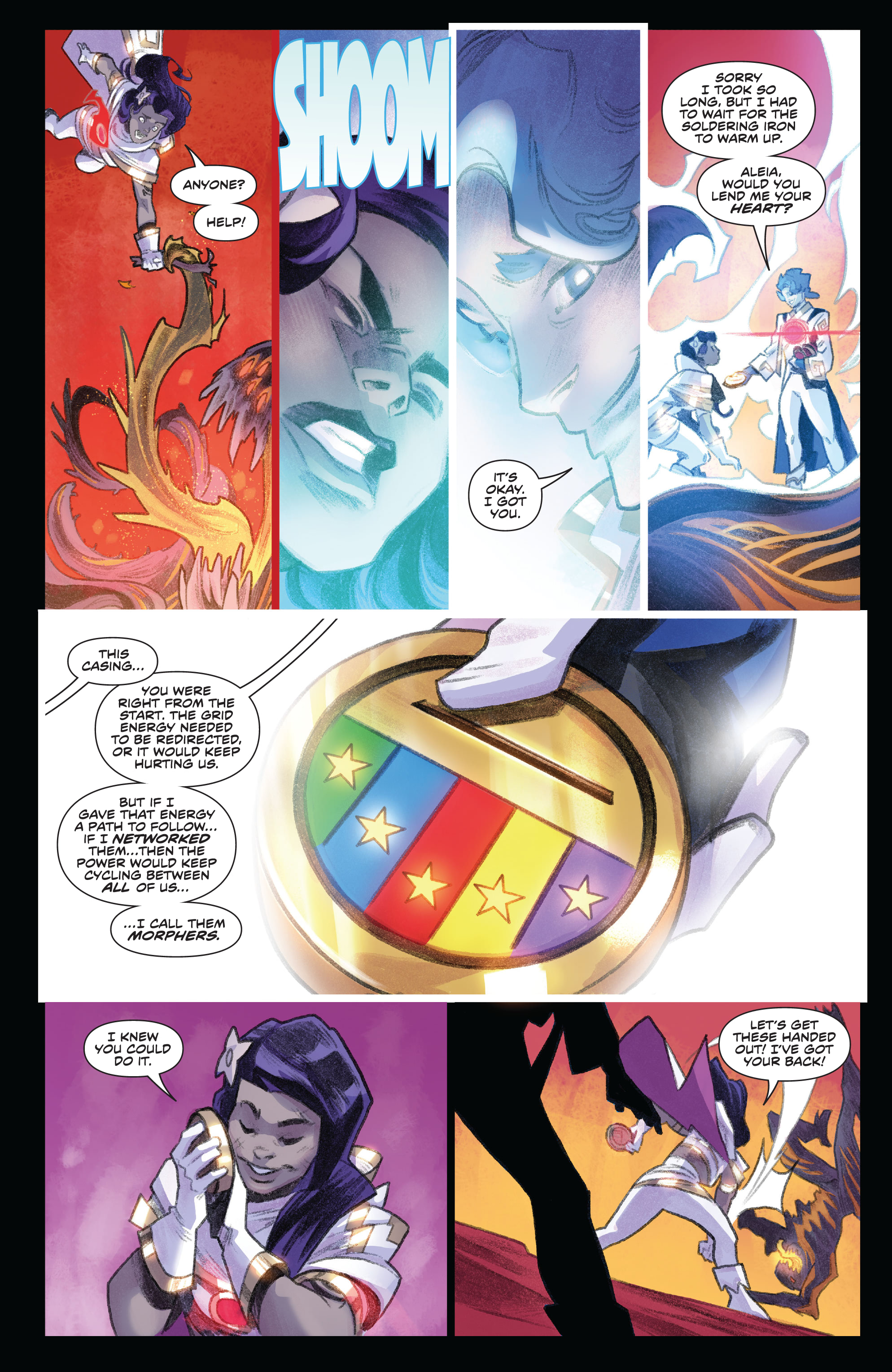 Read online Power Rangers Universe comic -  Issue #4 - 19