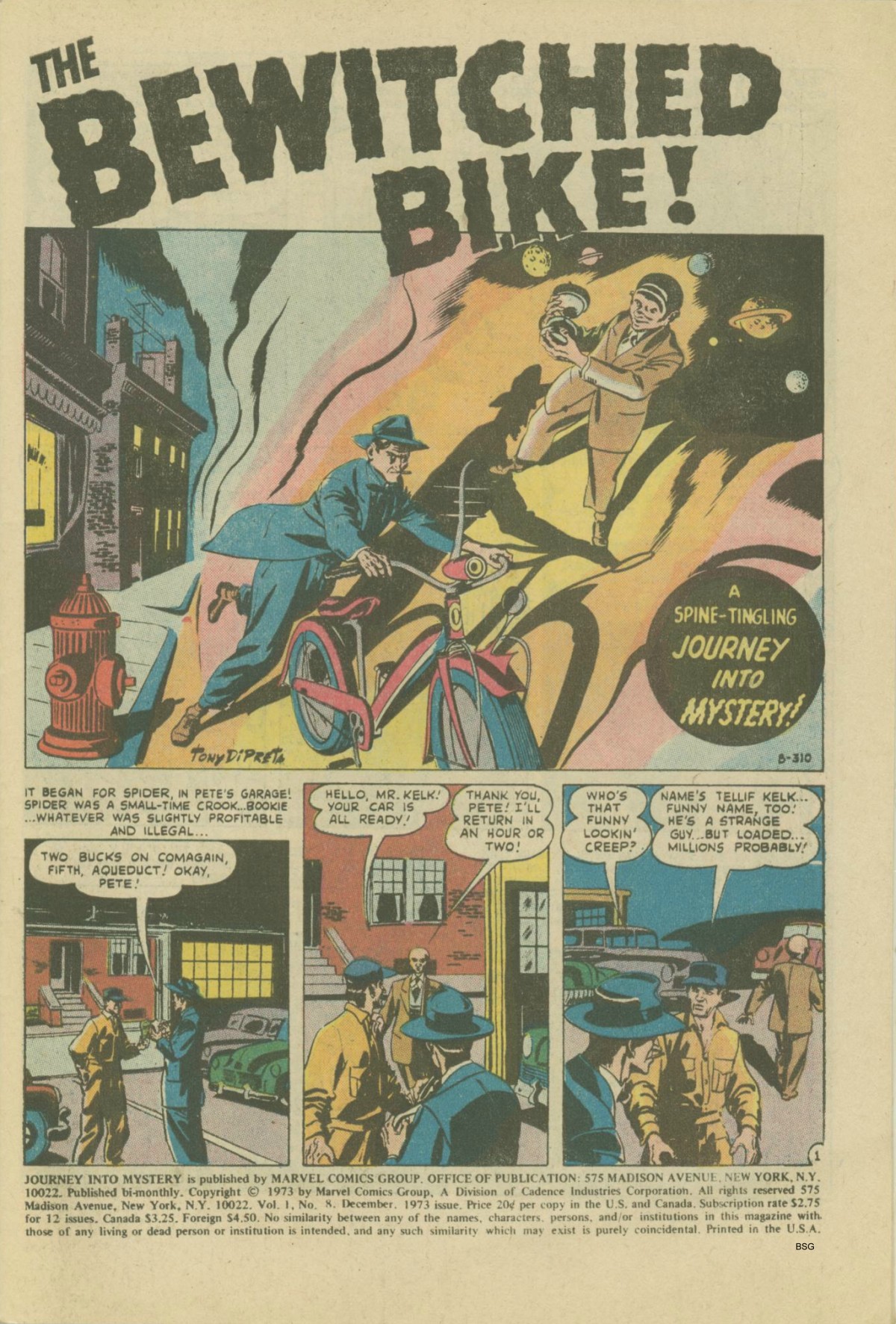 Read online Journey Into Mystery (1972) comic -  Issue #8 - 3