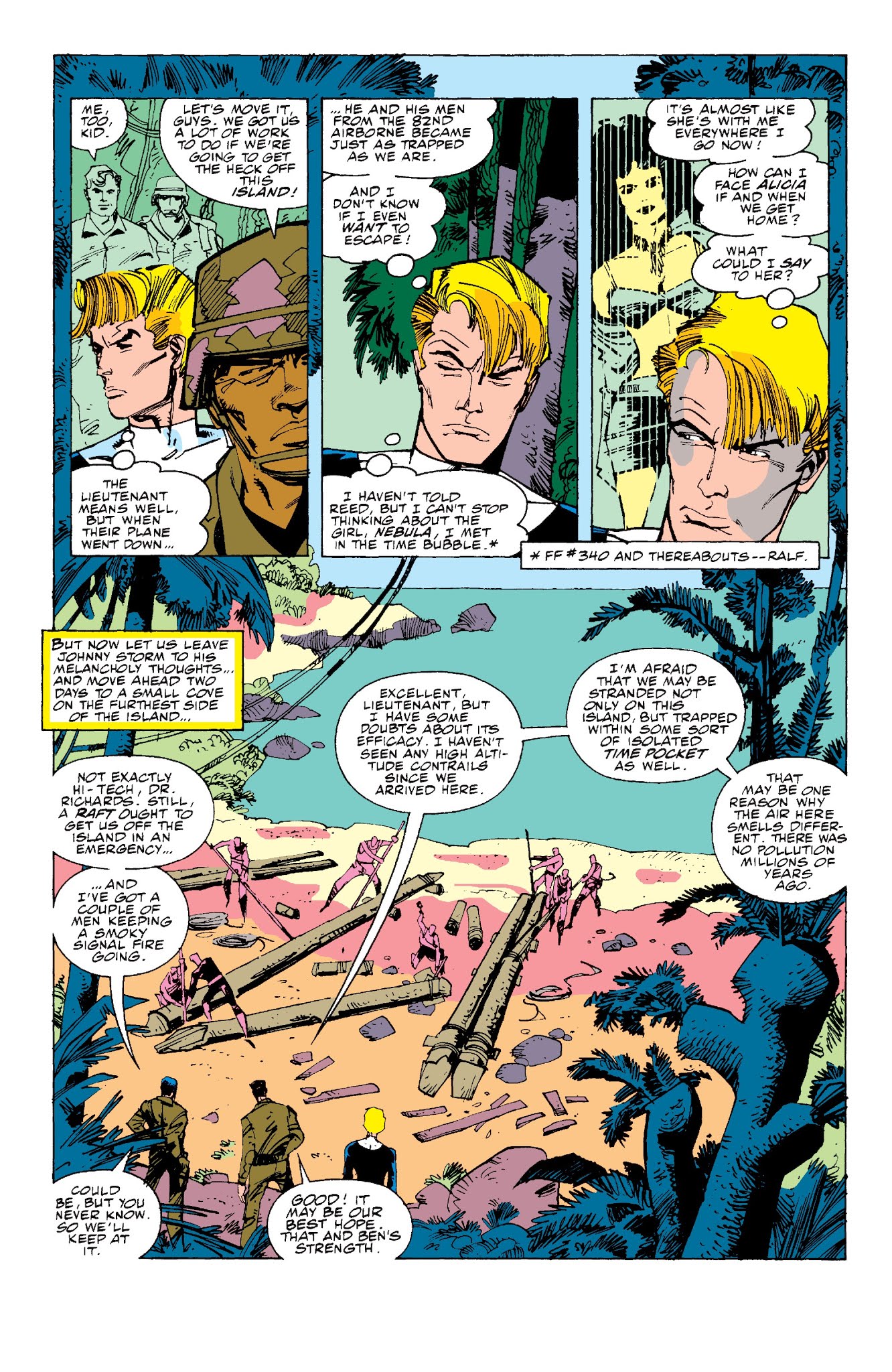 Read online Fantastic Four Visionaries: Walter Simonson comic -  Issue # TPB 2 (Part 1) - 100
