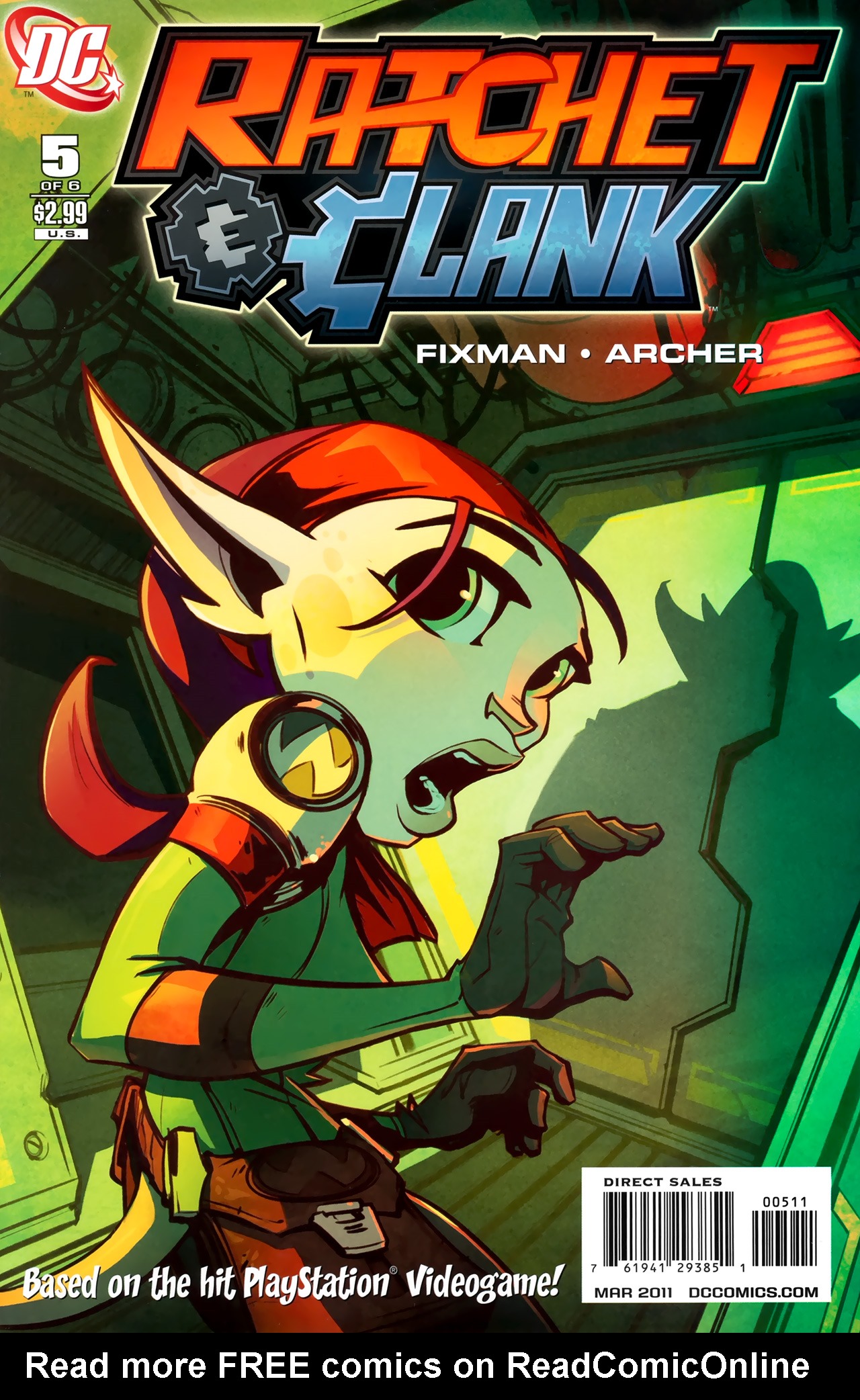 Read online Ratchet & Clank comic -  Issue #5 - 1