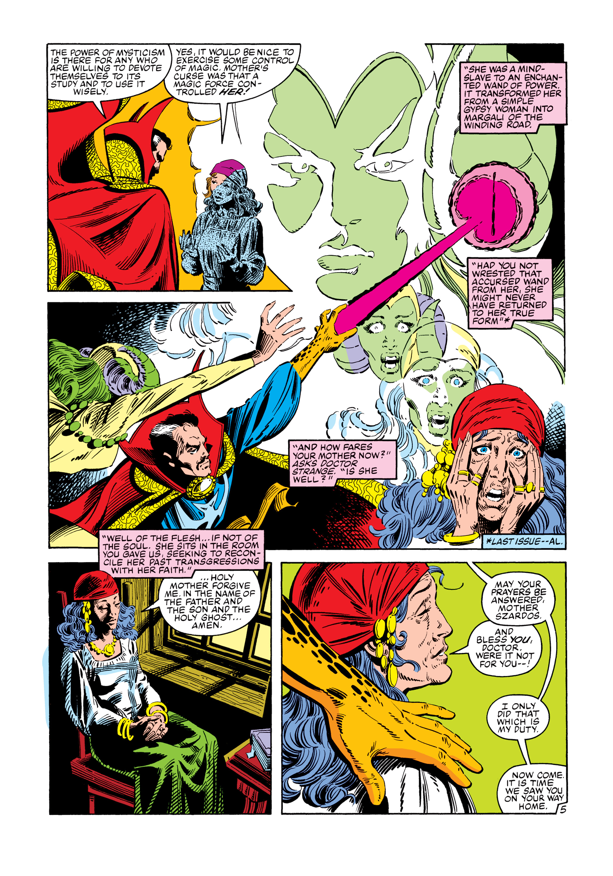 Read online Marvel Masterworks: Doctor Strange comic -  Issue # TPB 10 (Part 1) - 12