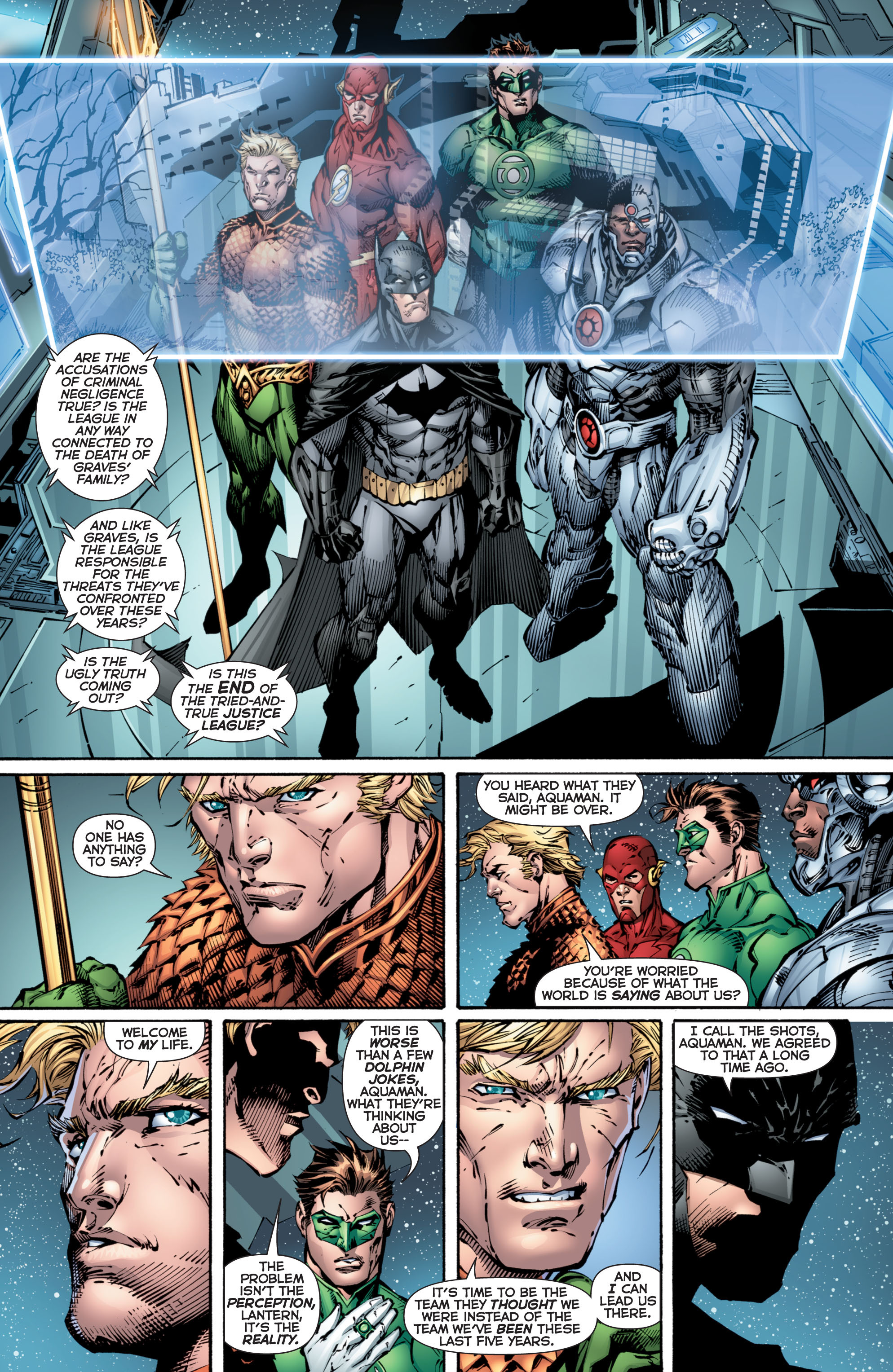 Read online Justice League (2011) comic -  Issue # _TPB 2 - 131