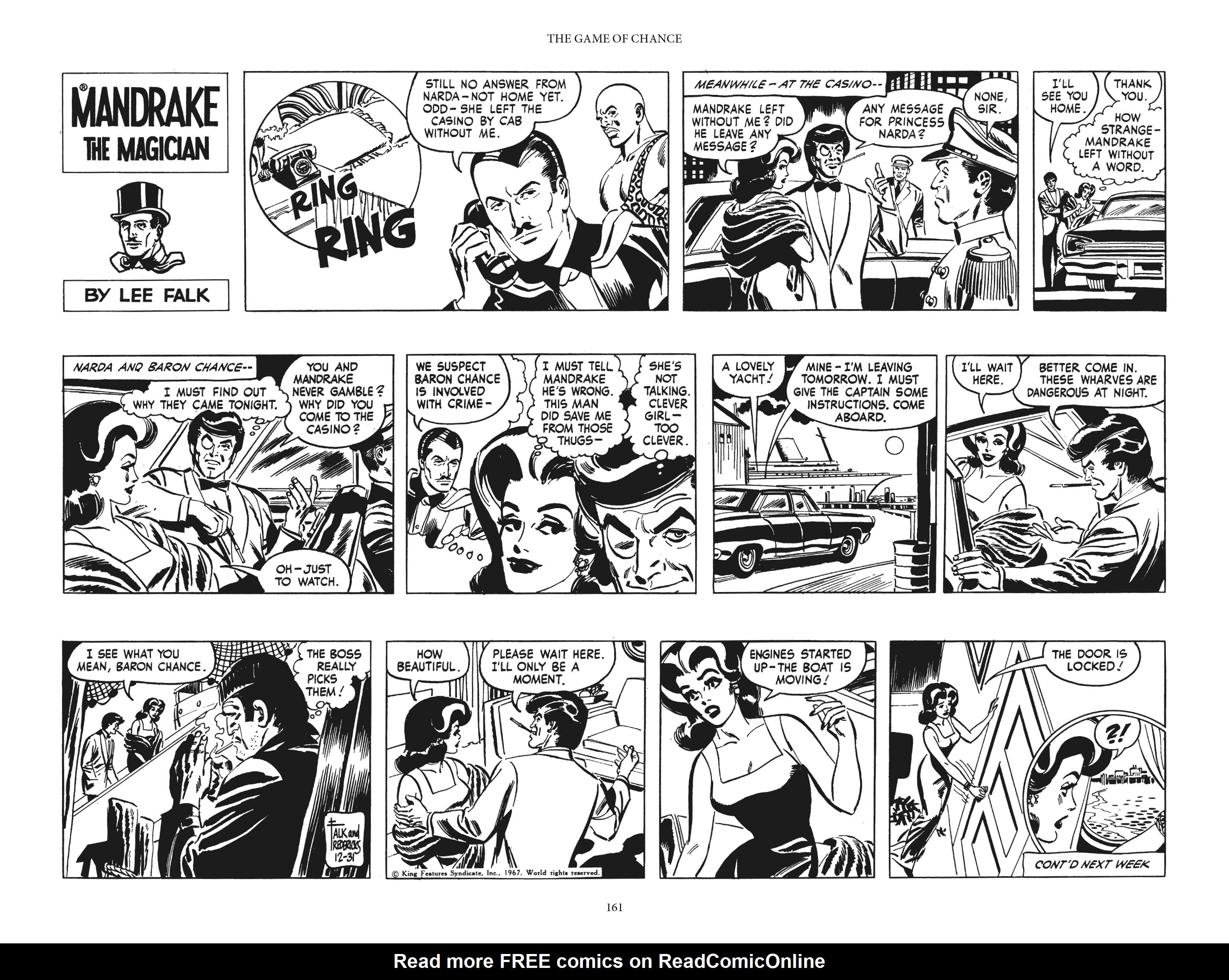 Read online Mandrake the Magician: The Fred Fredricks Sundays comic -  Issue # TPB (Part 2) - 62